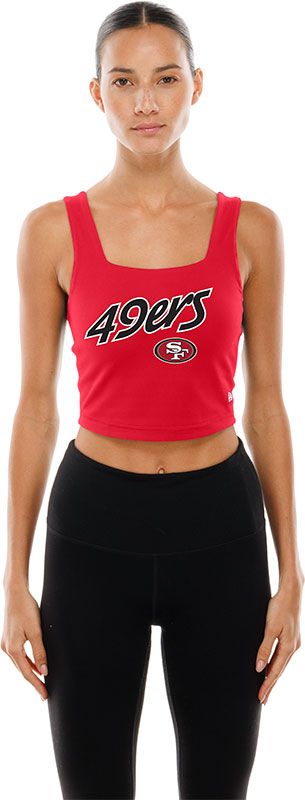 New Era Women's San Francisco 49ers Red Classic Reversible Tank Top
