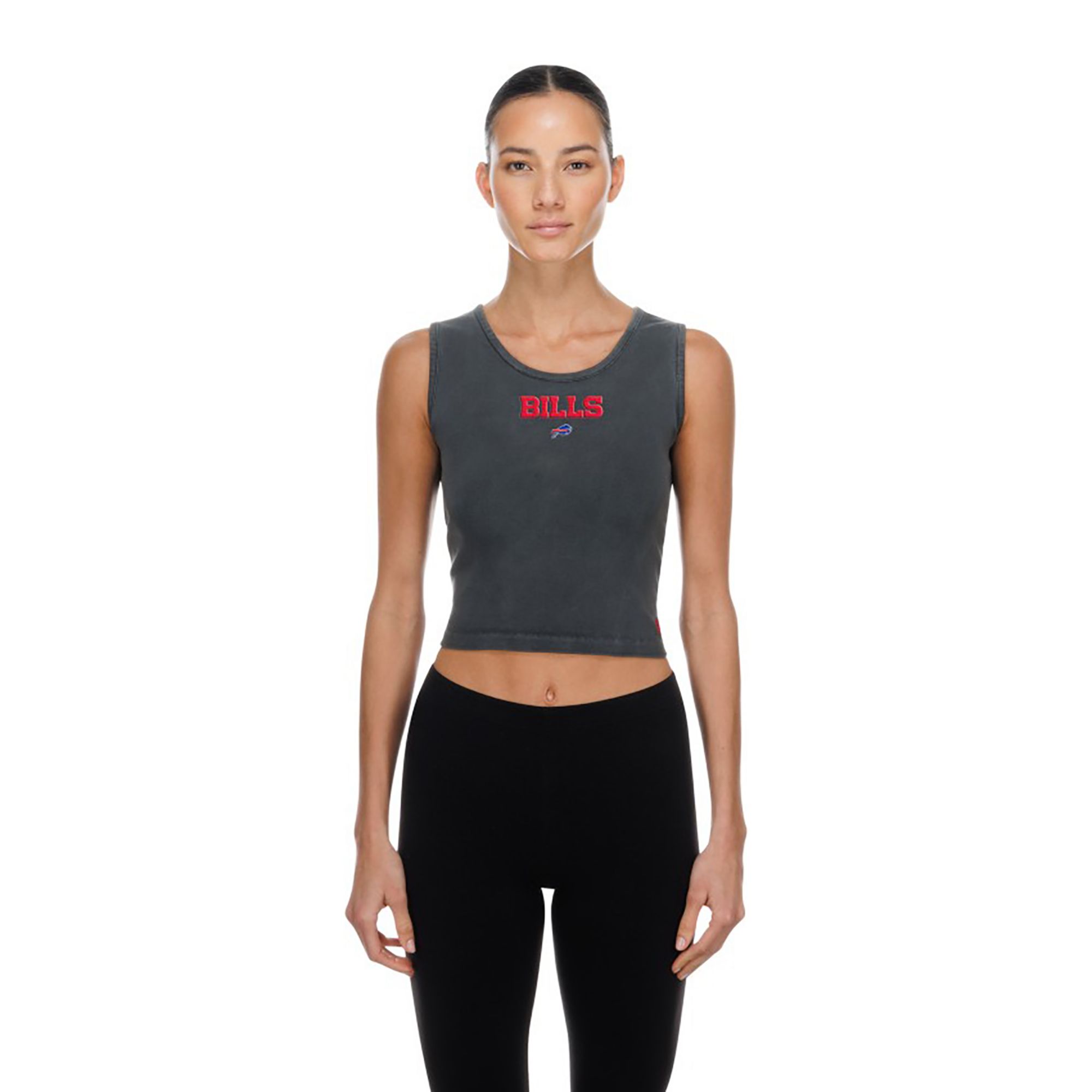 New Era Women's Buffalo Bills Grey Glitter Tank Top
