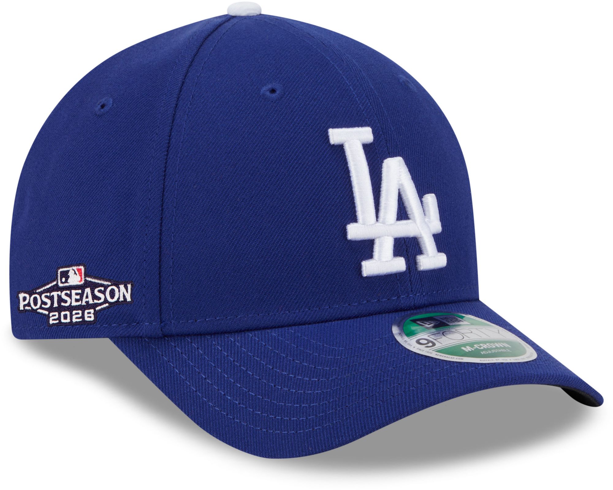 New Era Youth Los Angeles Dodgers Postseason Participant 2026 Home 9Forty Adjustable Hat