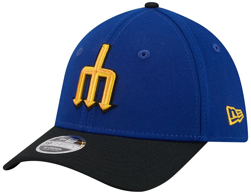 New Era Youth Seattle Mariners City Connect 39Thirty Stretch Fit Mesh Cap