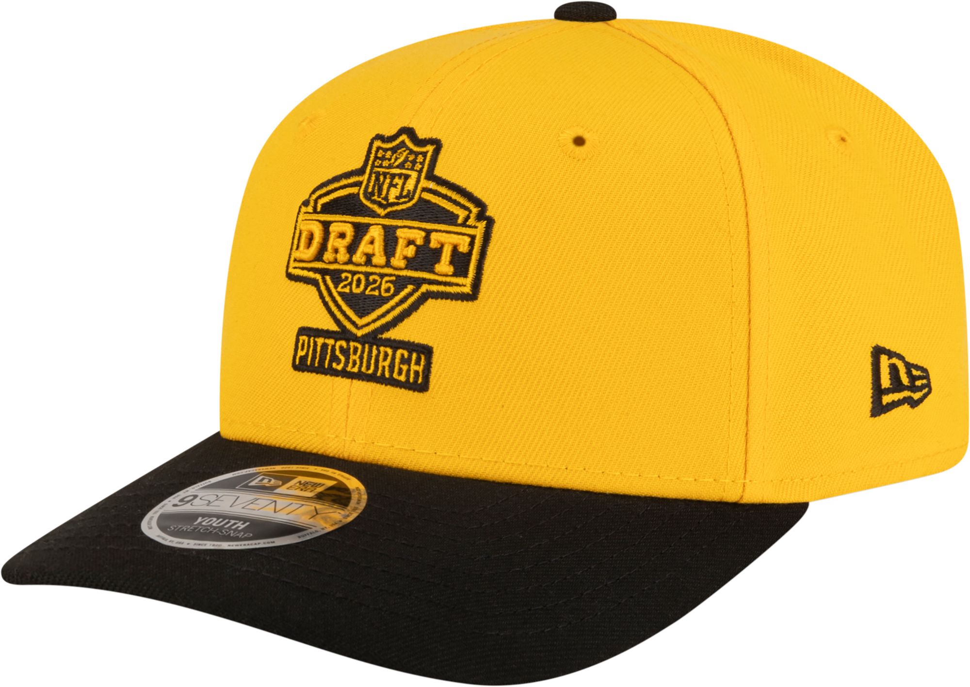 New Era Youth NFL Draft 2026 Logo 9Seventy Adjustable Trucker Hat