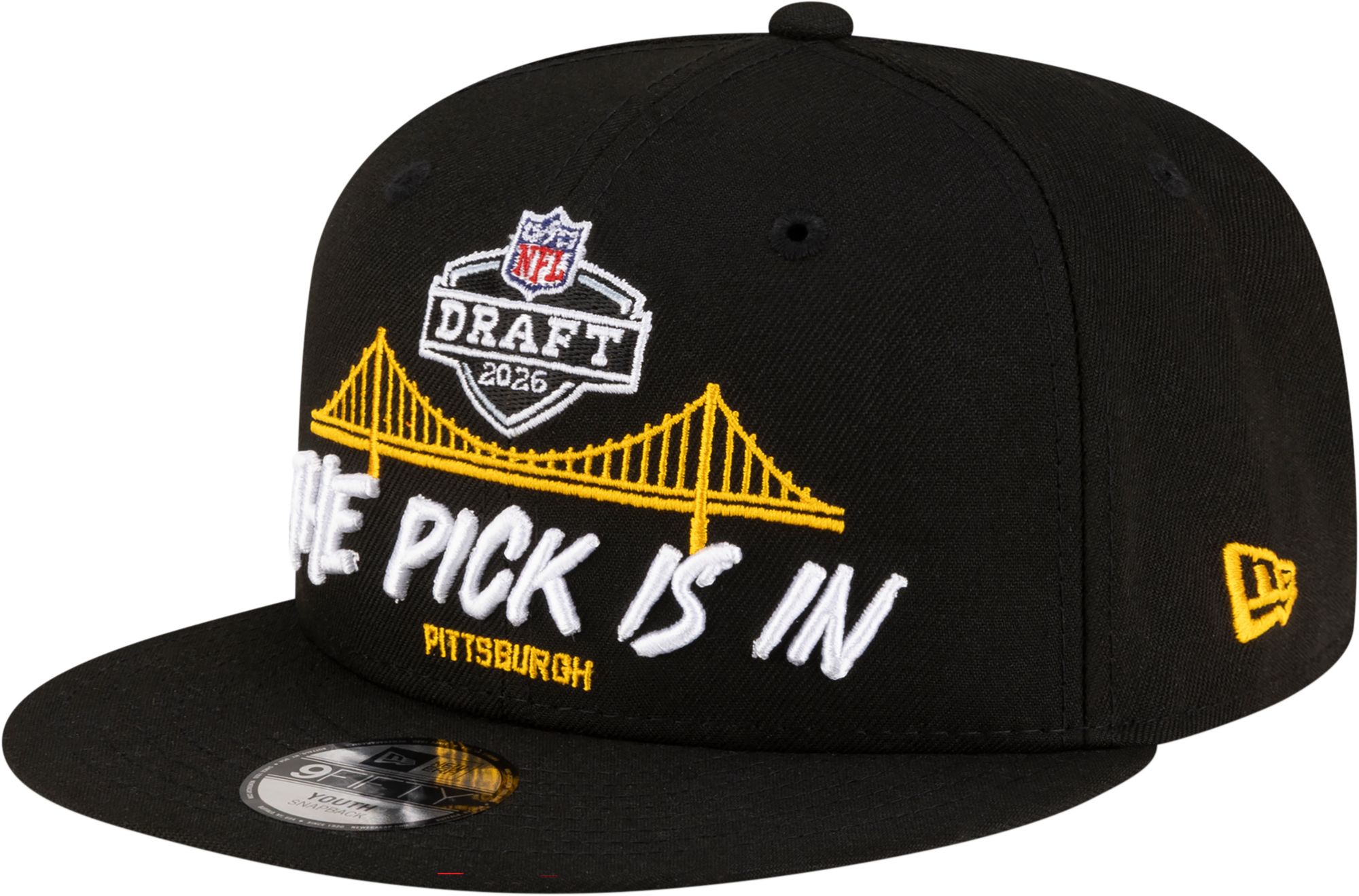 New Era Youth NFL Draft 2026 Pick 9Fifty Adjustable Hat