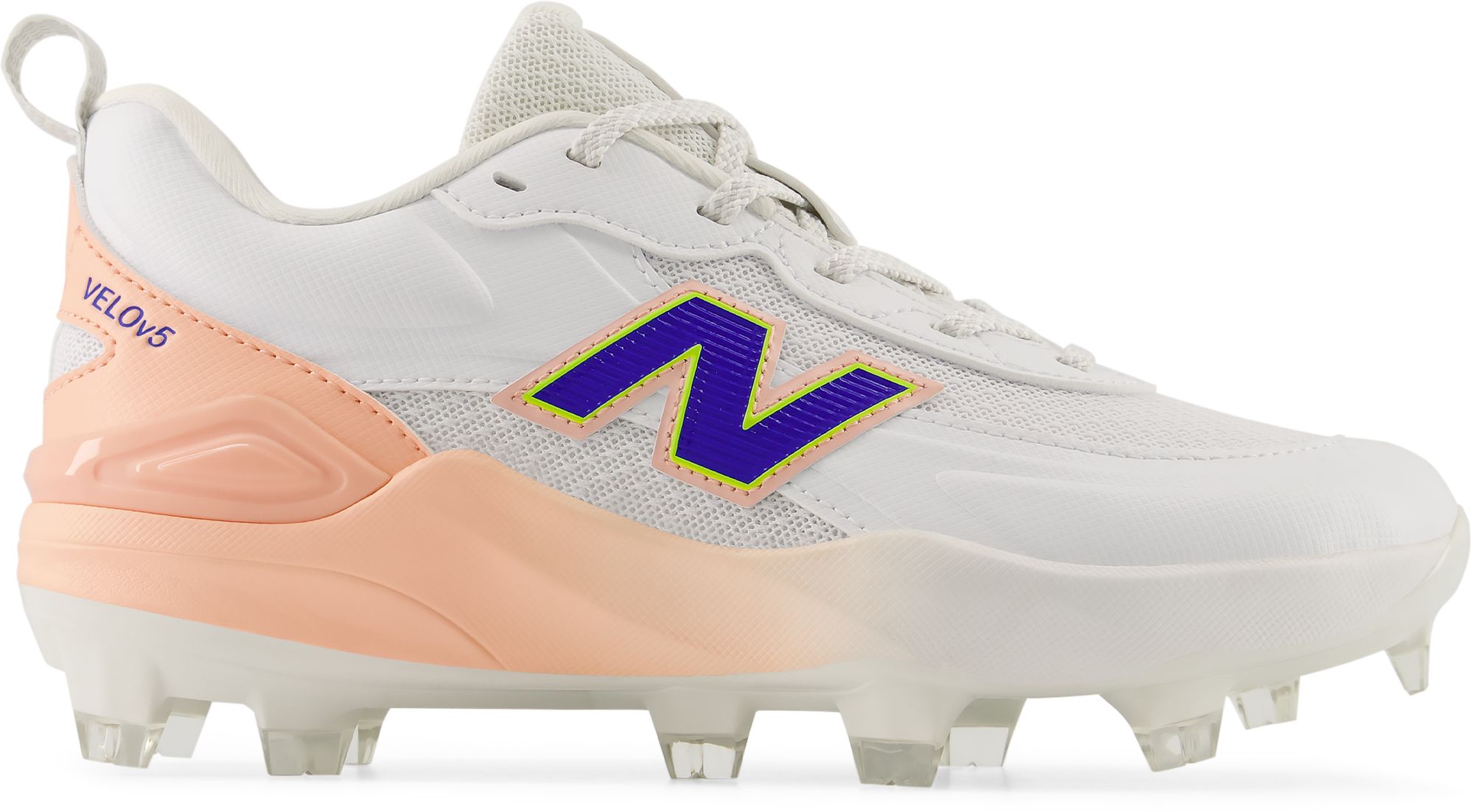New Balance Kids' Velo V5 TPU Softball Cleats