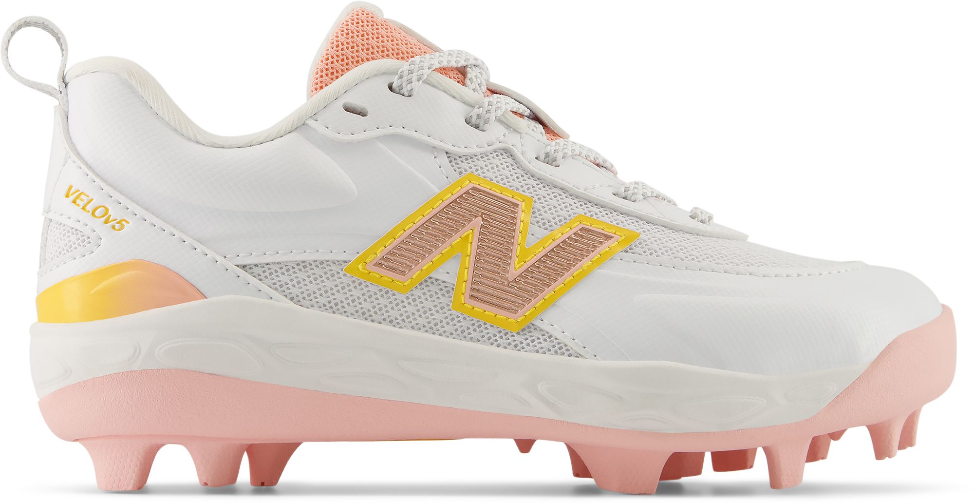 New Balance Kids' Velo V5 RM Softball Cleats