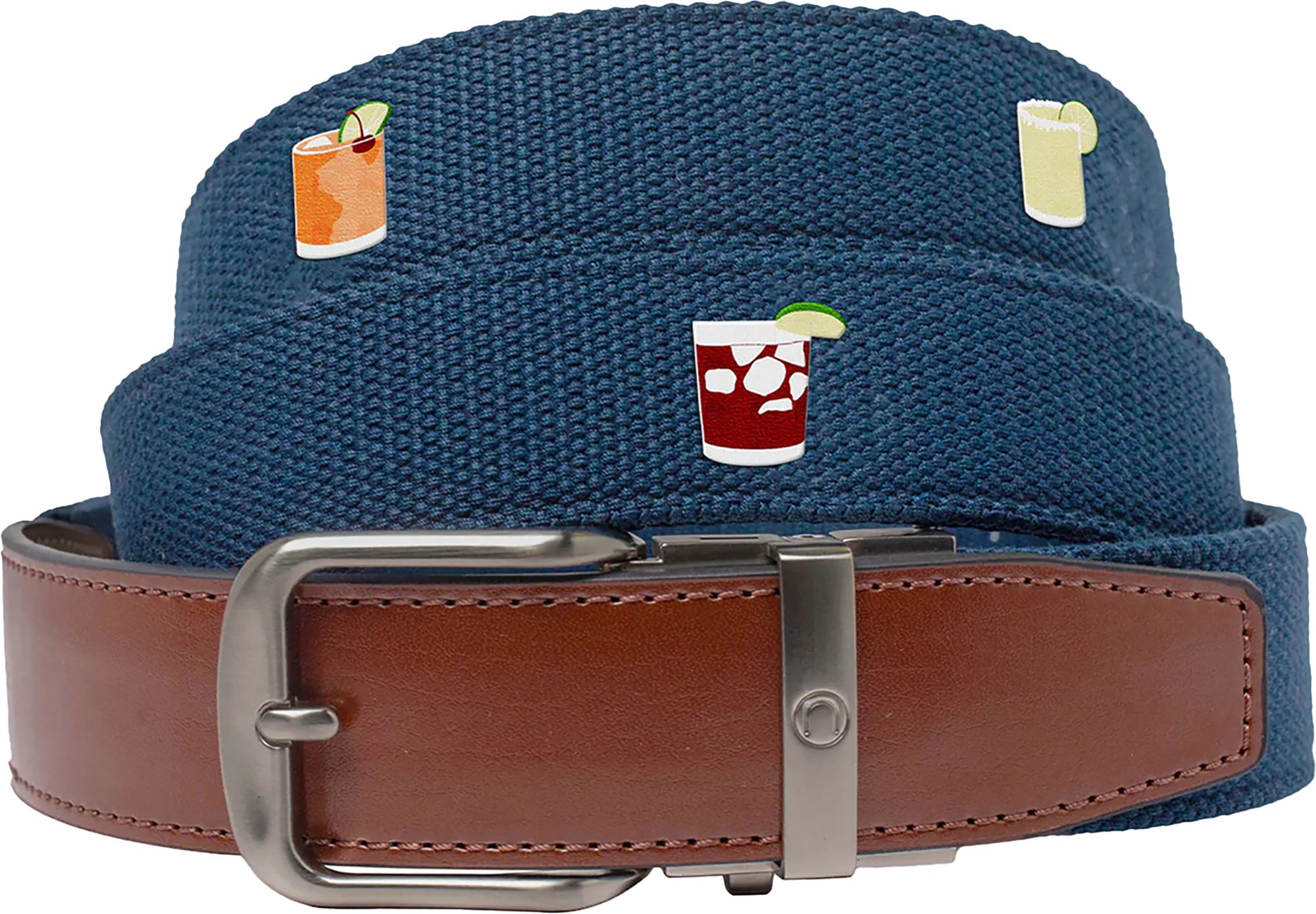 Nexbelt Men's Newport Drinks Golf Ratchet Belt