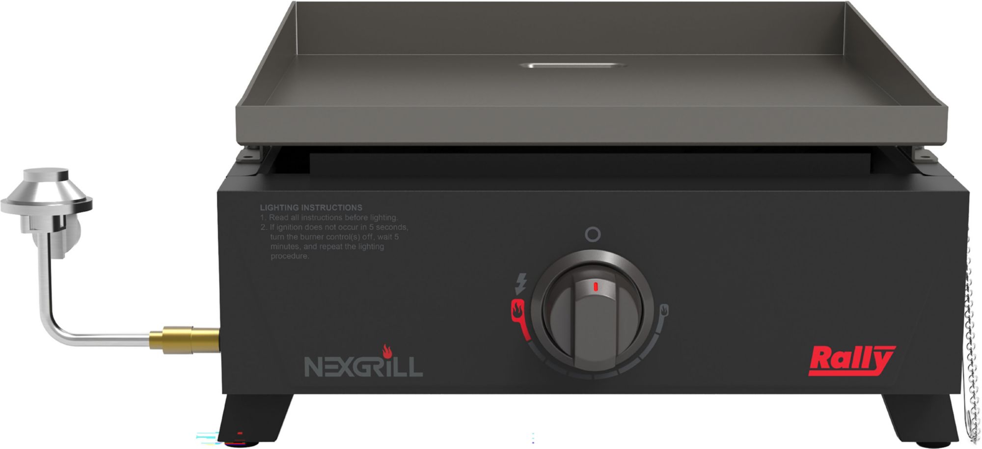 Nexgrill Rally 1-Burner Portable Gas Griddle