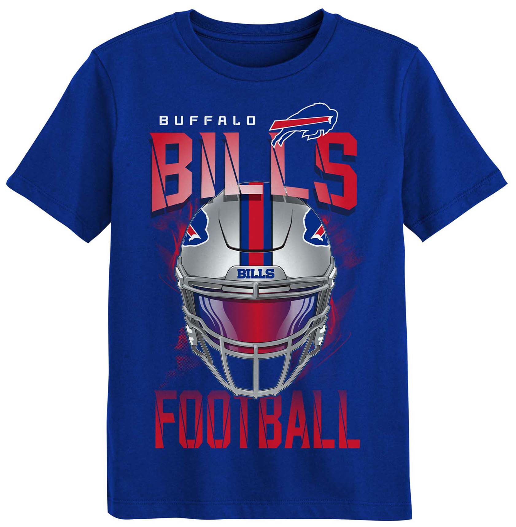 NFL Team Apparel Boys' Buffalo Bills Royal Shirt