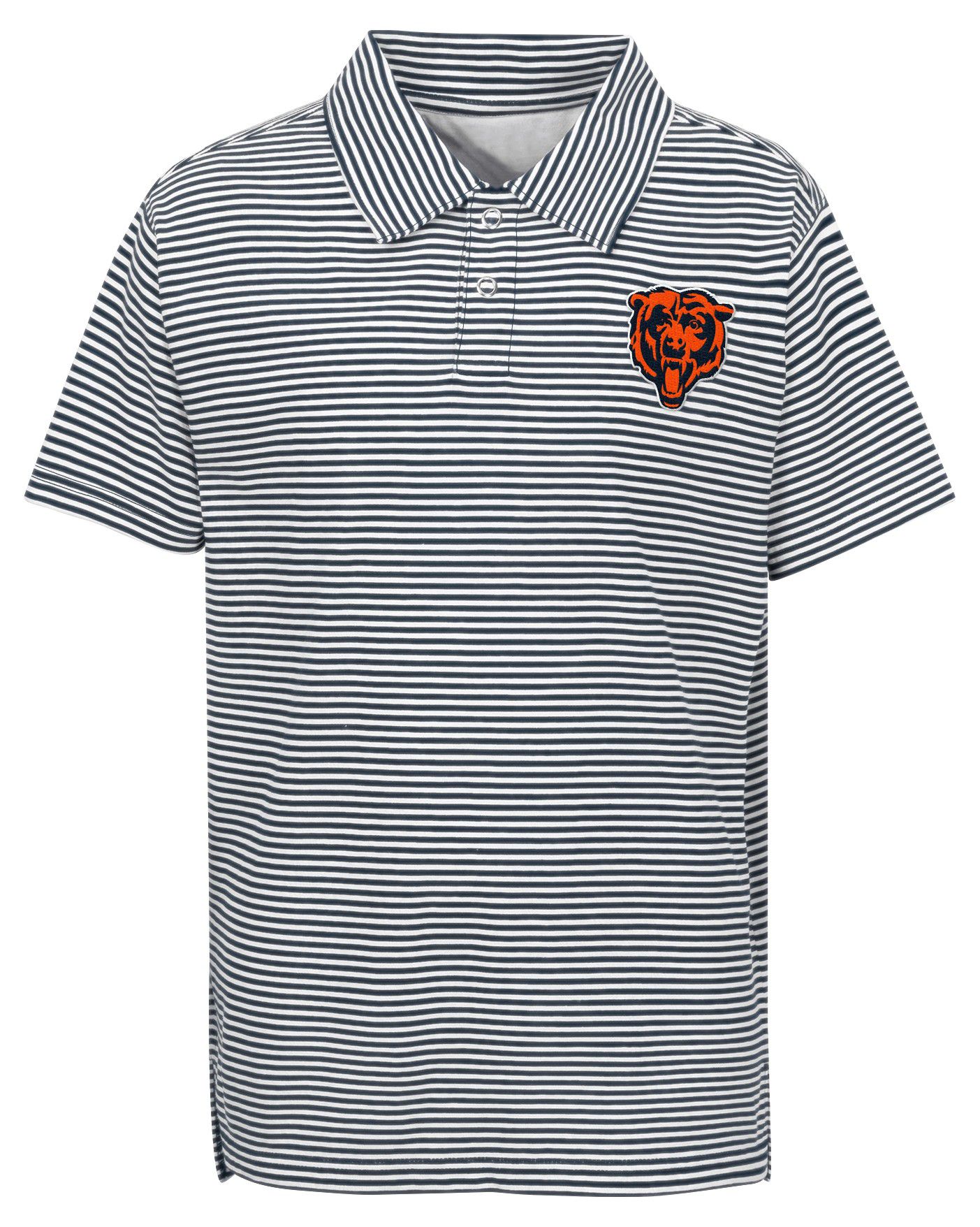 NFL Team Apparel Boys' Chicago Bears Navy Polo Shirt