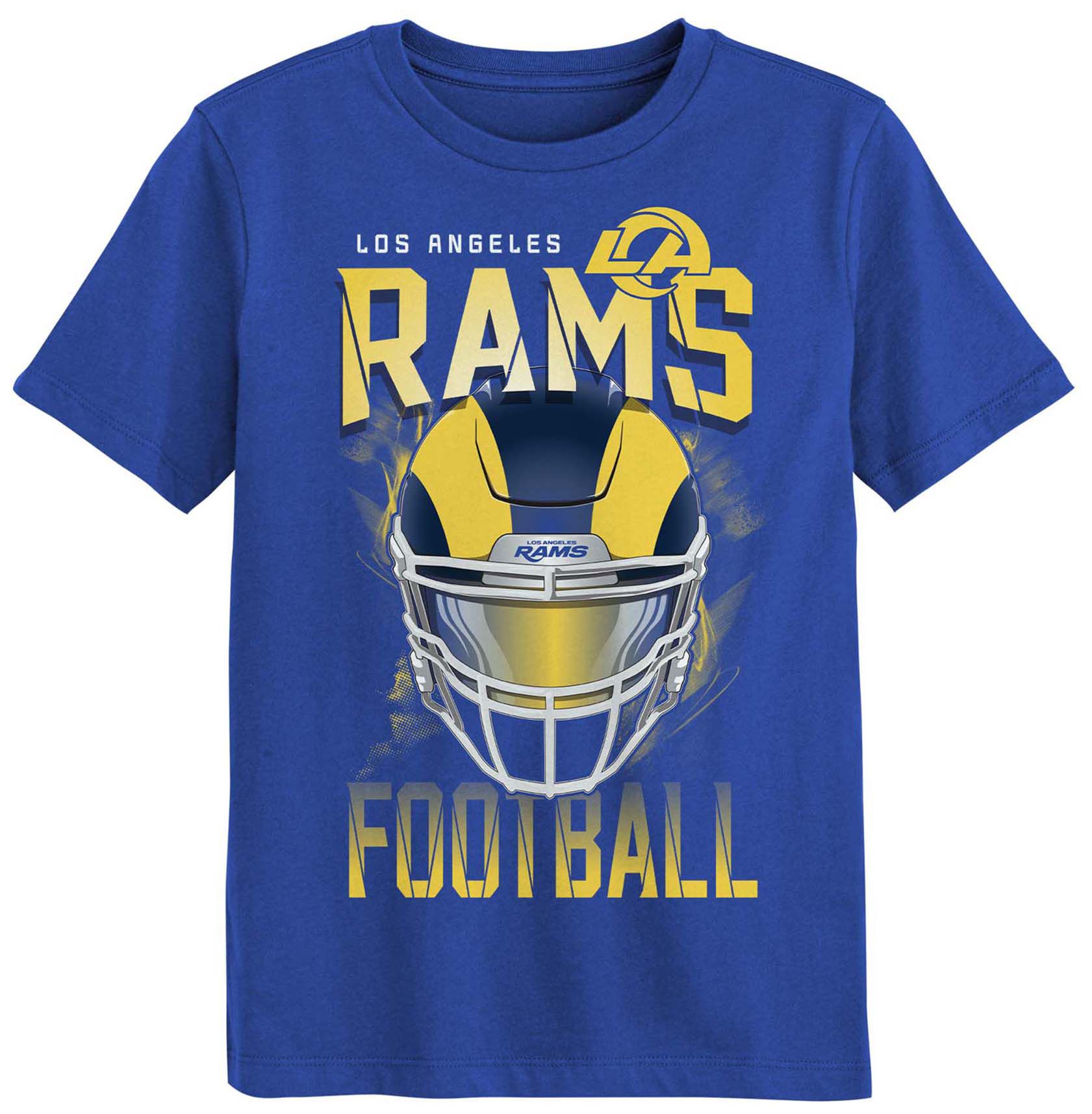 NFL Team Apparel Boys' Los Angeles Rams Royal T-Shirt