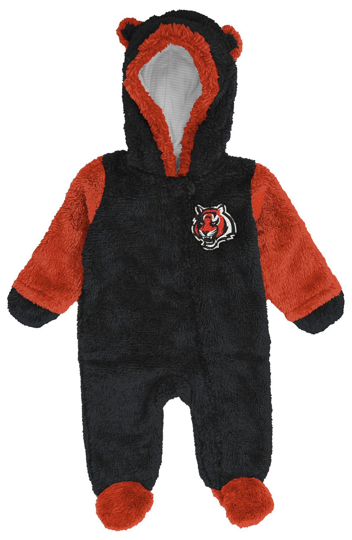 NFL Team Apparel Infant Cincinnati Bengals Newborn Coverall