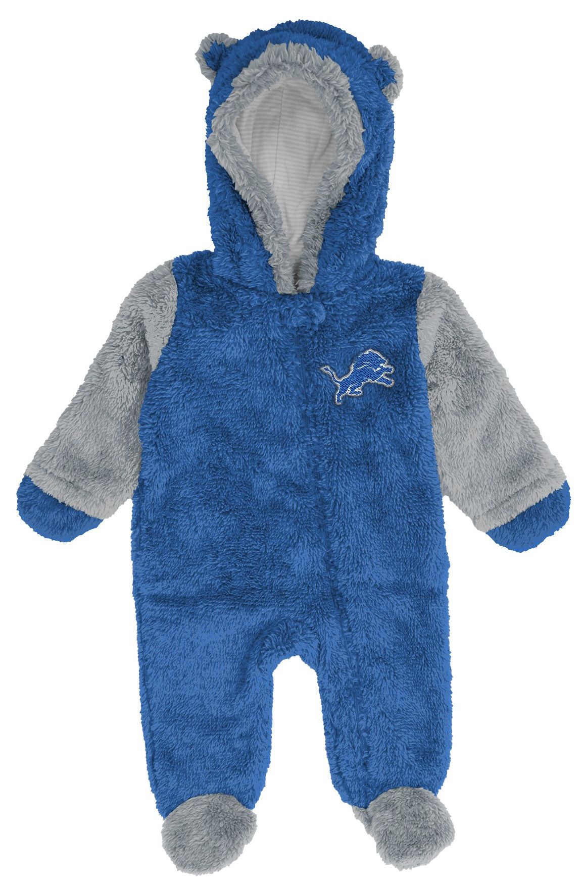 NFL Team Apparel Infant Detroit Lions Newborn Coverall