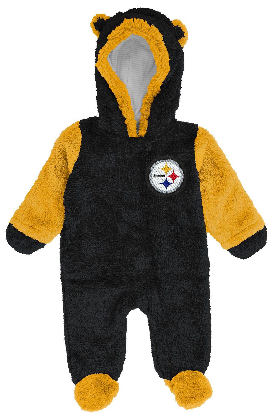 NFL Team Apparel Infant Pittsburgh Steelers Newborn Coverall