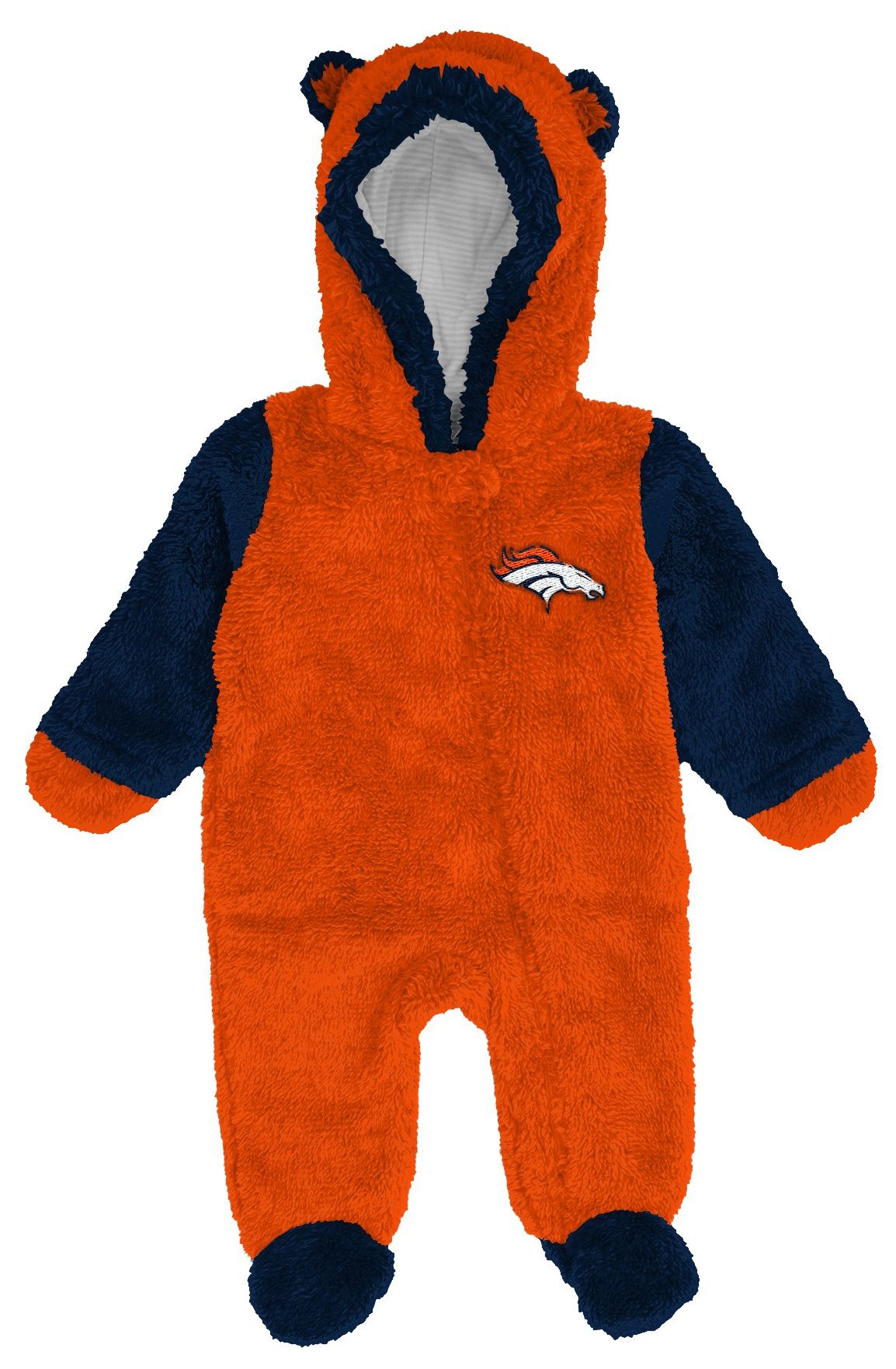 NFL Team Apparel Infant Denver Broncos Newborn Coverall