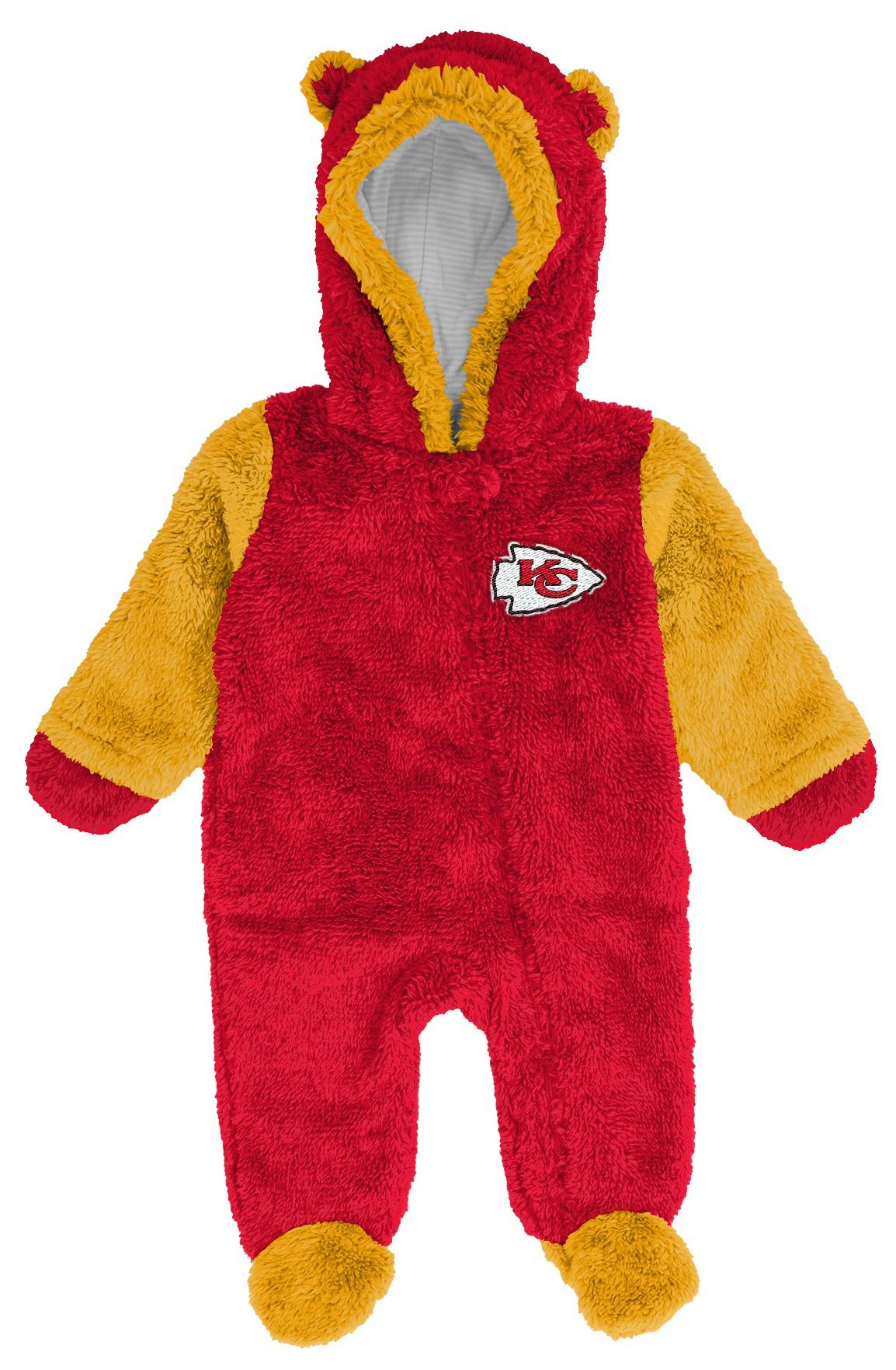 NFL Team Apparel Infant Kansas City Chiefs Newborn Coverall