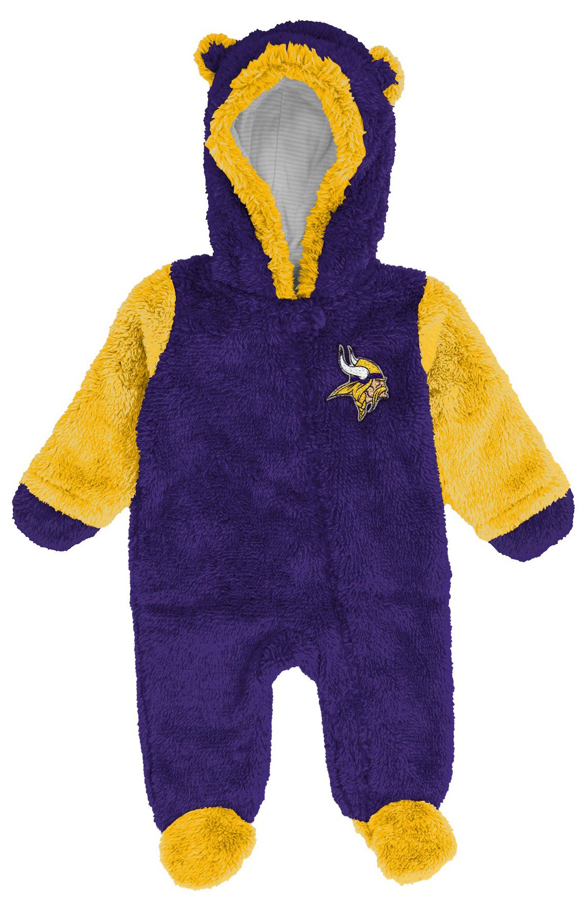 NFL Team Apparel Infant Minnesota Vikings Newborn Coverall