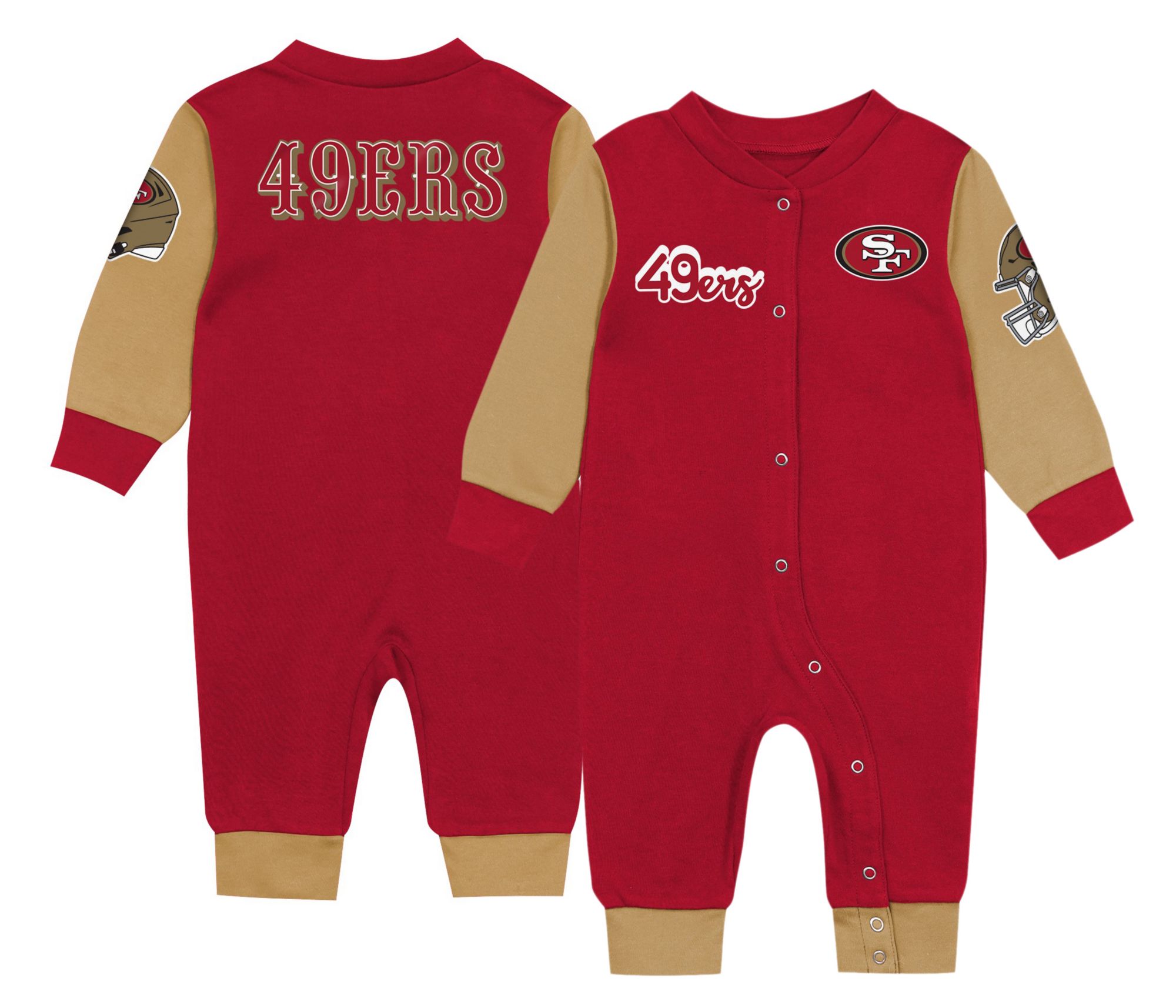 NFL Team Apparel Infant San Francisco 49ers Red Creeper