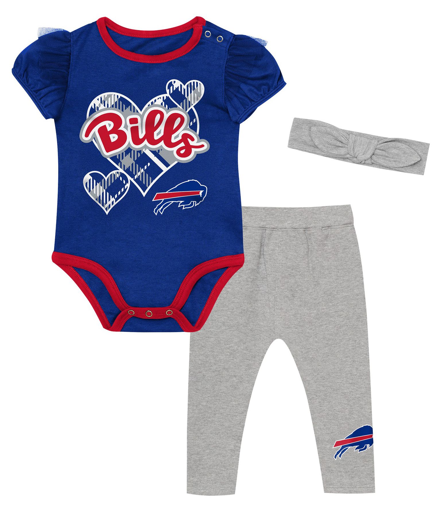 NFL Team Apparel Infant Buffalo Bills Fairy 3-Piece Set
