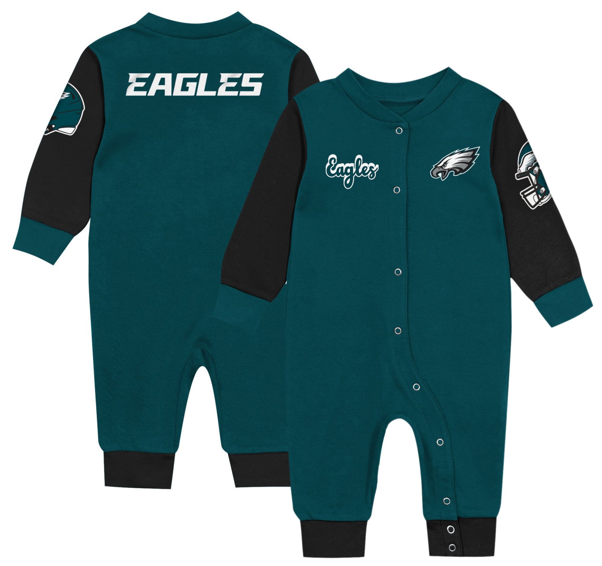 NFL Team Apparel Infant Philadelphia Eagles Huddle 3-Piece Set