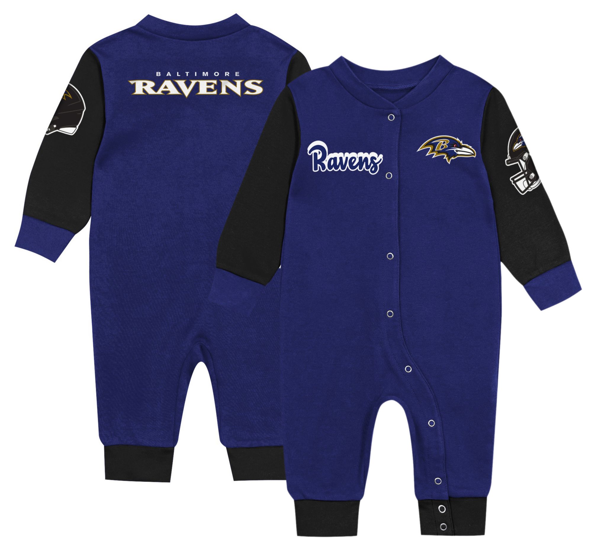 NFL Team Apparel Infant Baltimore Ravens Endzone Coverall