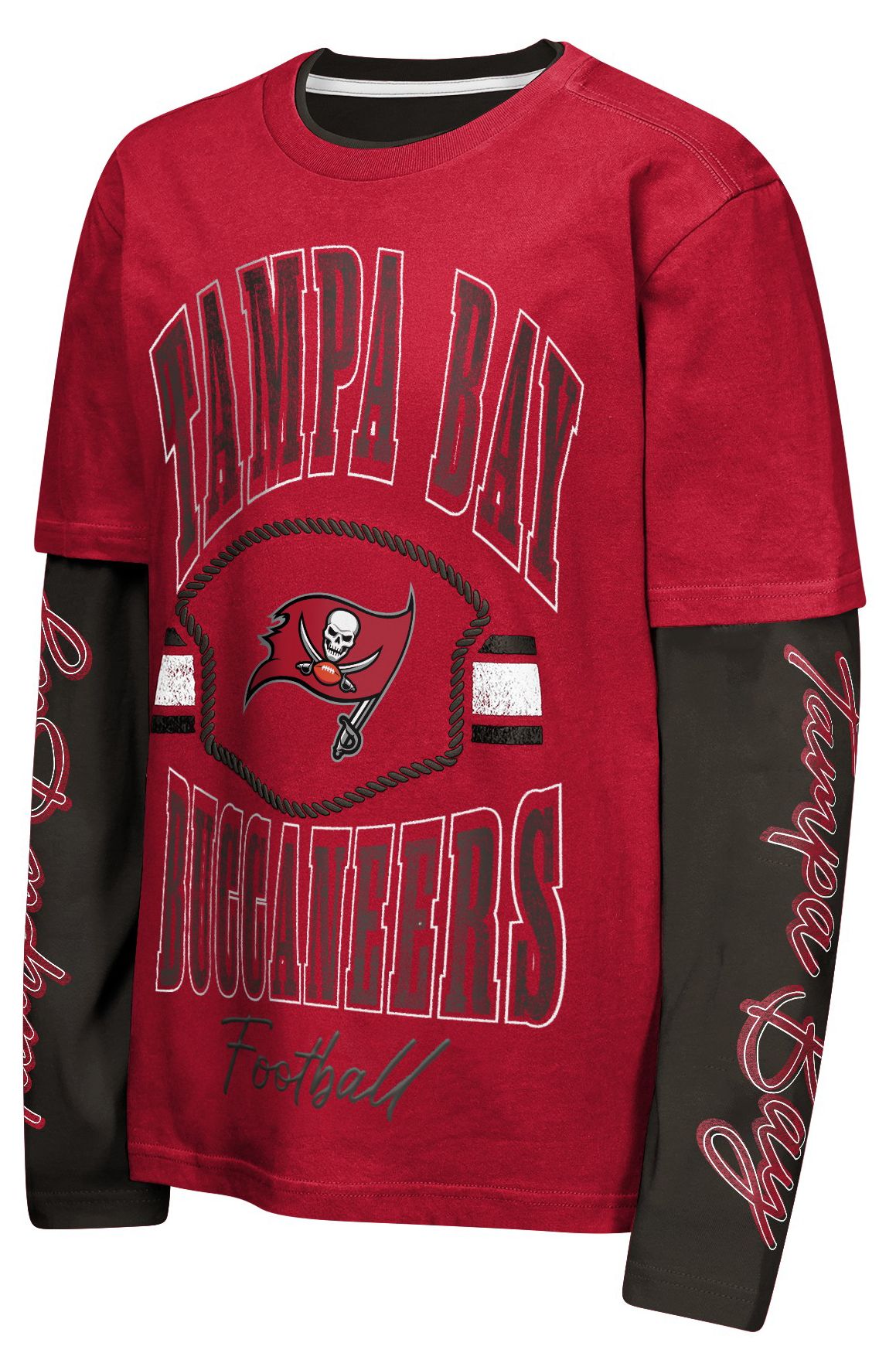 NFL Team Apparel Toddler Tampa Bay Buccaneers 3-in-1 T-Shirt Set