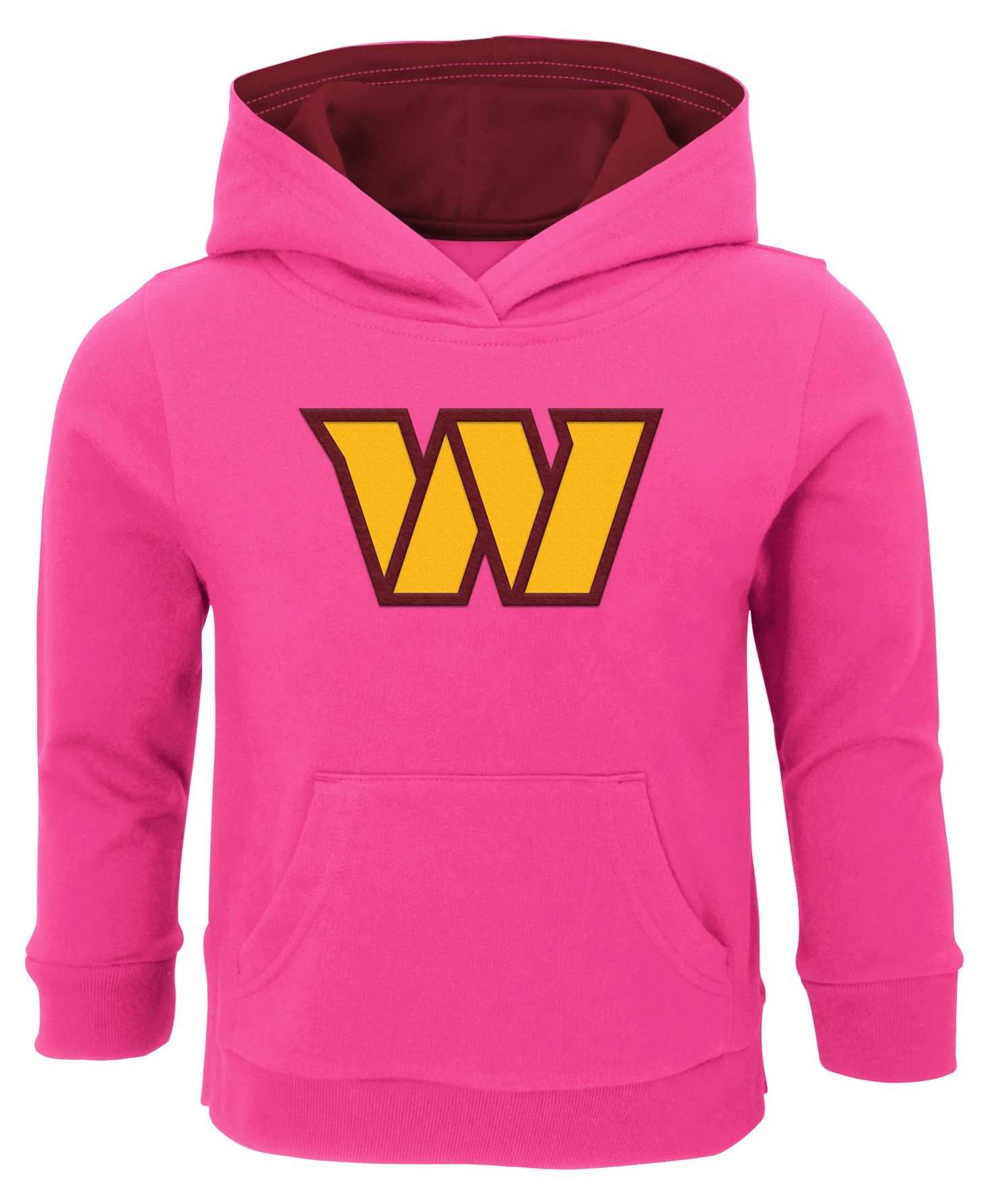NFL Team Apparel Toddler Washington Commanders Prime Logo Hoodie