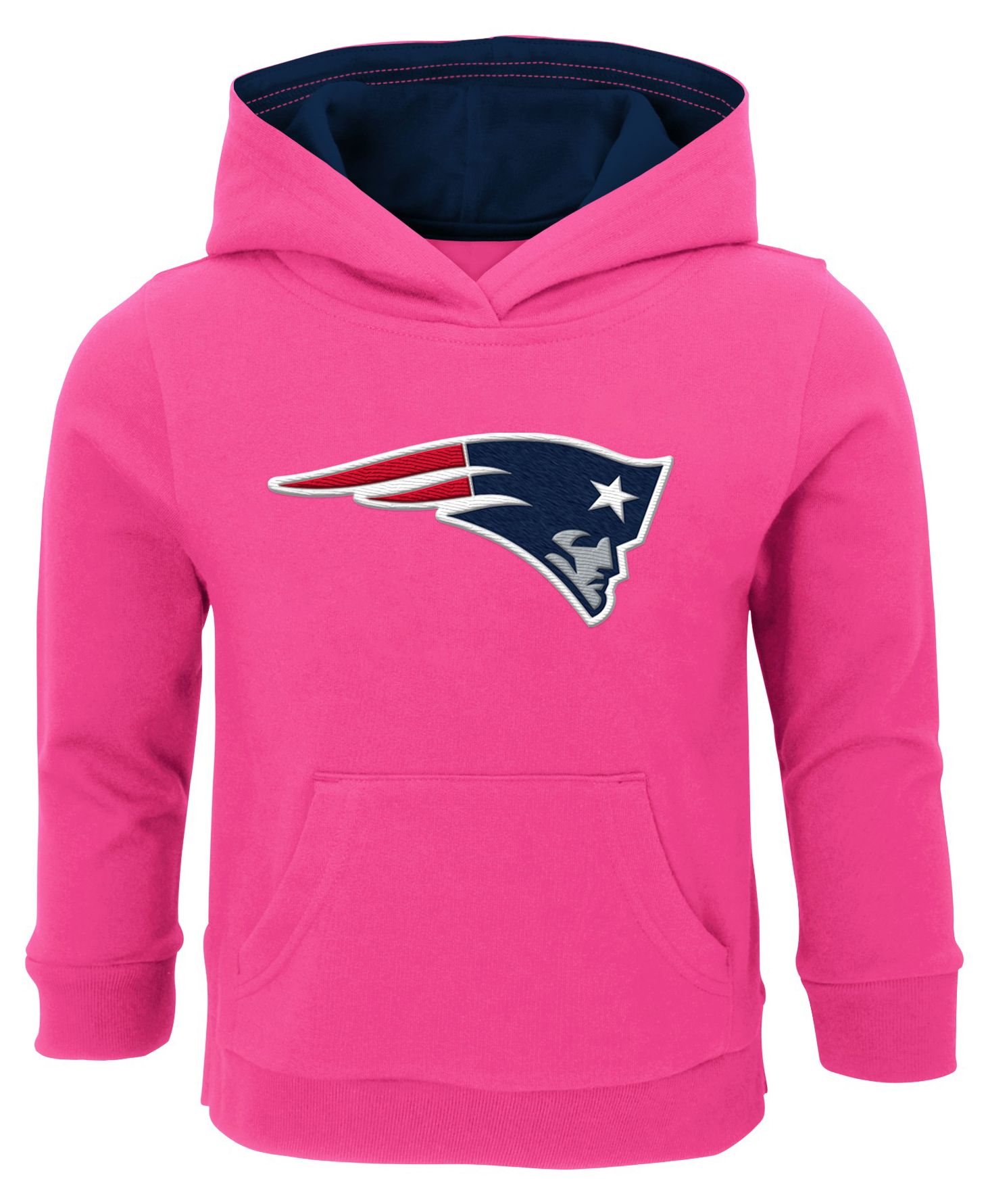 NFL Team Apparel Toddler New England Patriots Prime Logo Hoodie