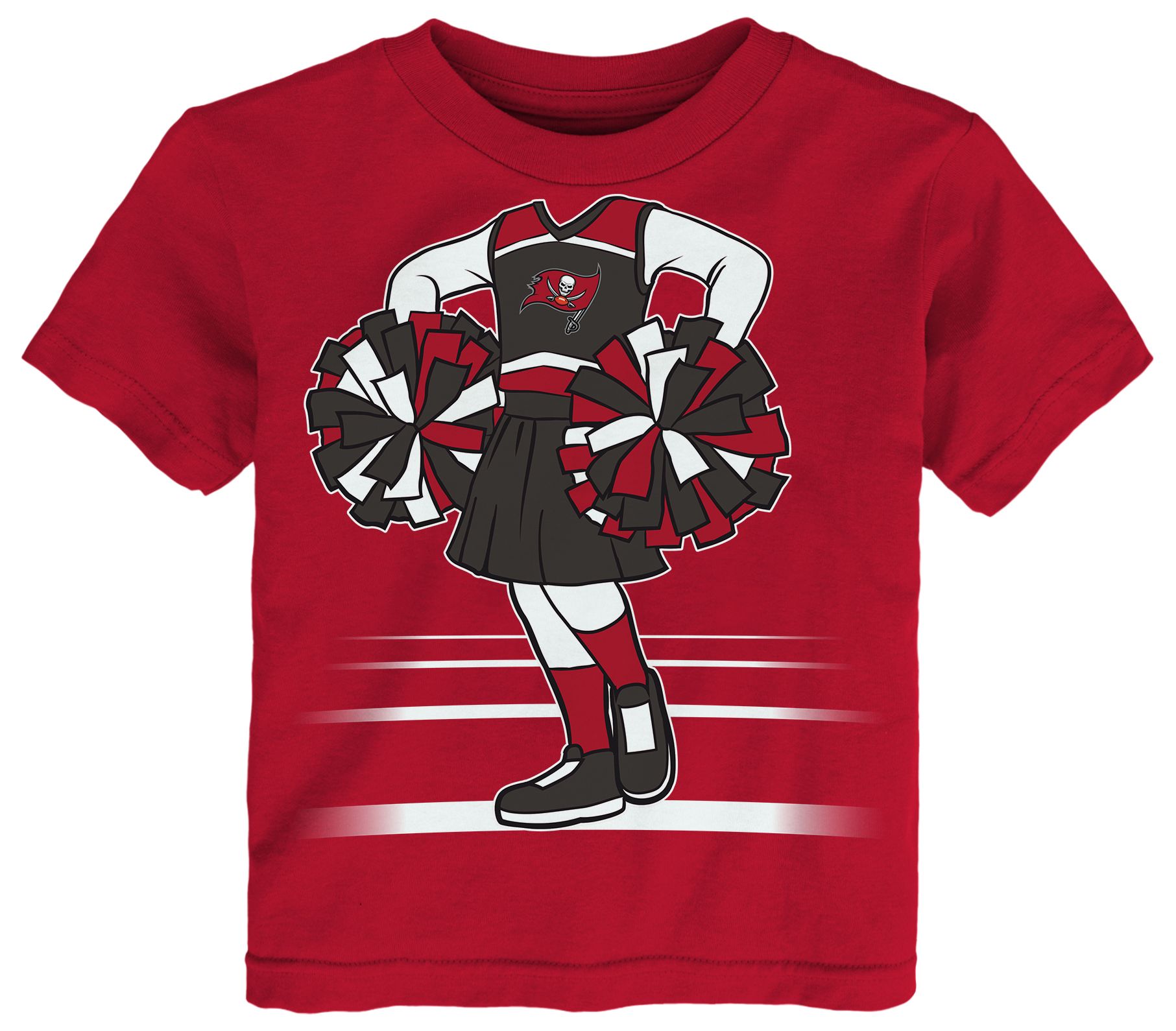 NFL Team Apparel Toddler Tampa Bay Buccaneers Red Game Fit T-Shirt