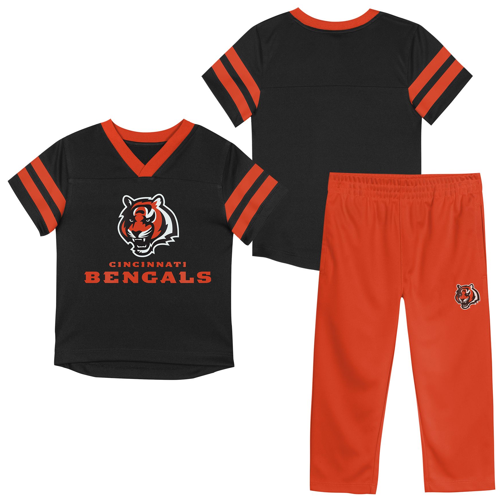 NFL Team Apparel Toddler Cincinnati Bengals Red Zone Set