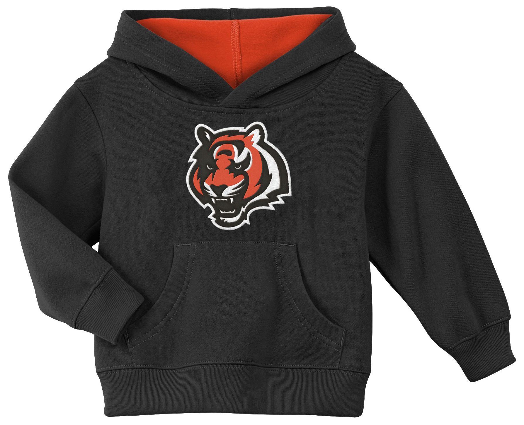 NFL Team Apparel Toddler Cincinnati Bengals Black Prime Hoodie