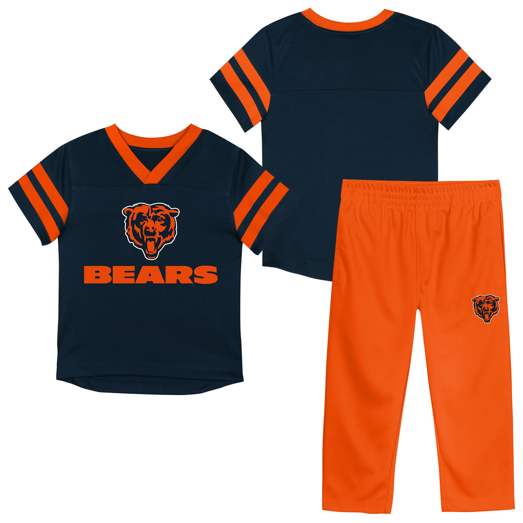 NFL Team Apparel Toddler Chicago Bears Red Zone Set