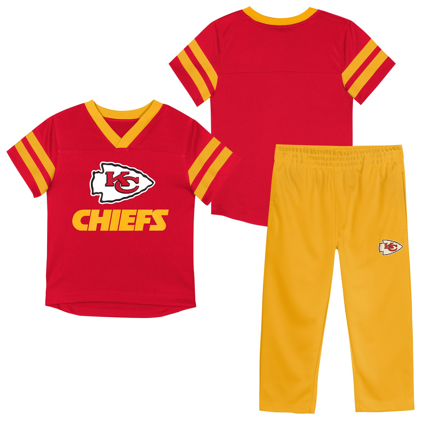 NFL Team Apparel Toddler Kansas City Chiefs Red Zone Set