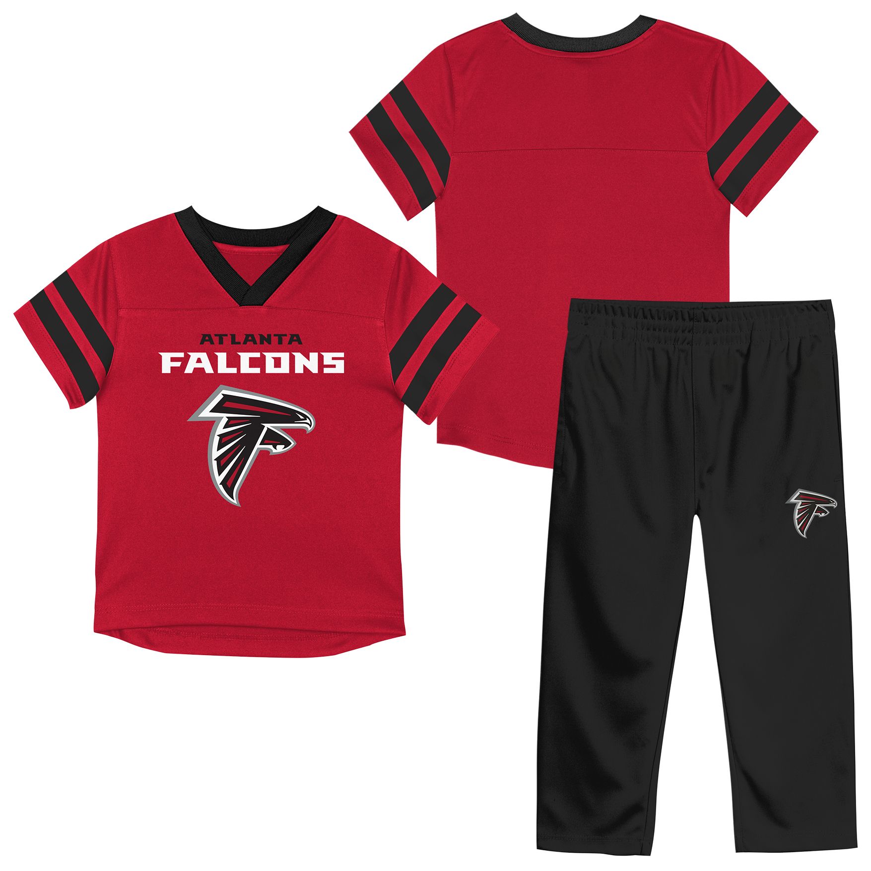 NFL Team Apparel Toddler Atlanta Falcons Red Zone Set