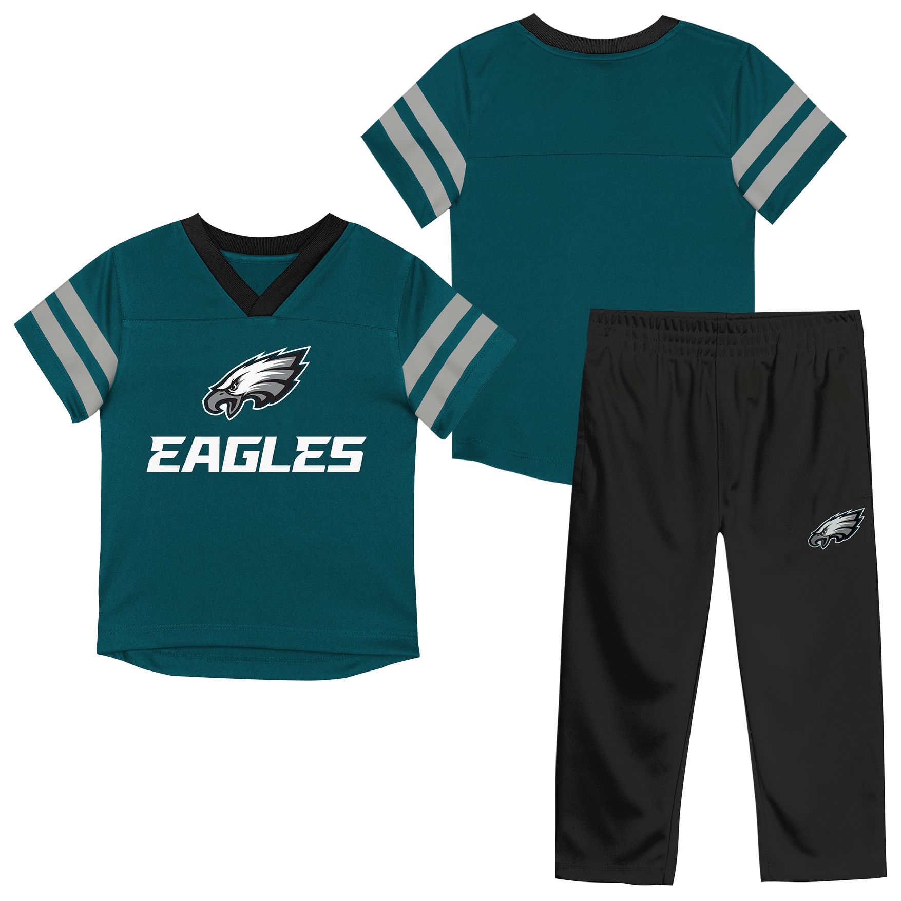 NFL Team Apparel Toddler Philadelphia Eagles Red Zone Set