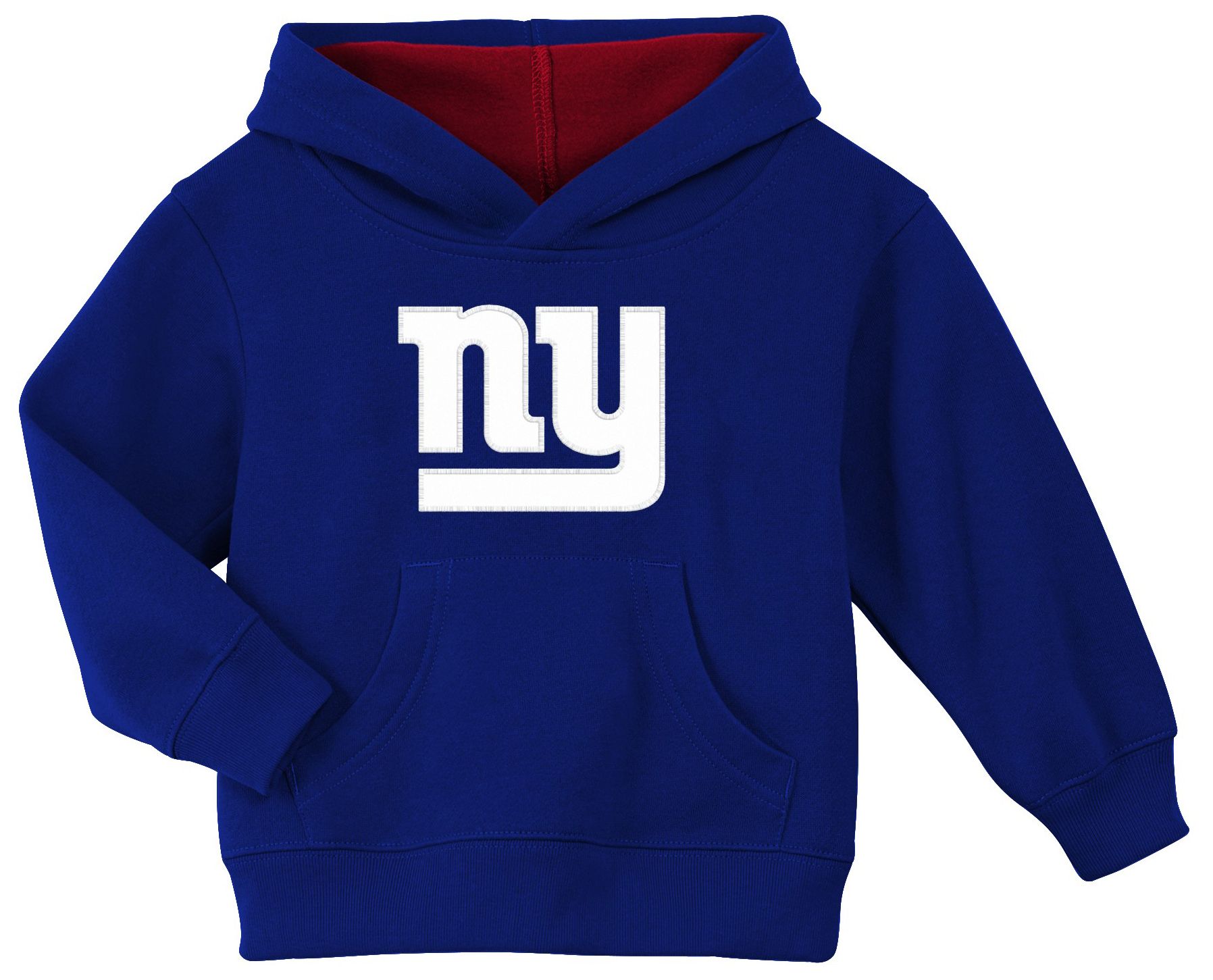 NFL Team Apparel Toddler New York Giants Royal Prime Hoodie