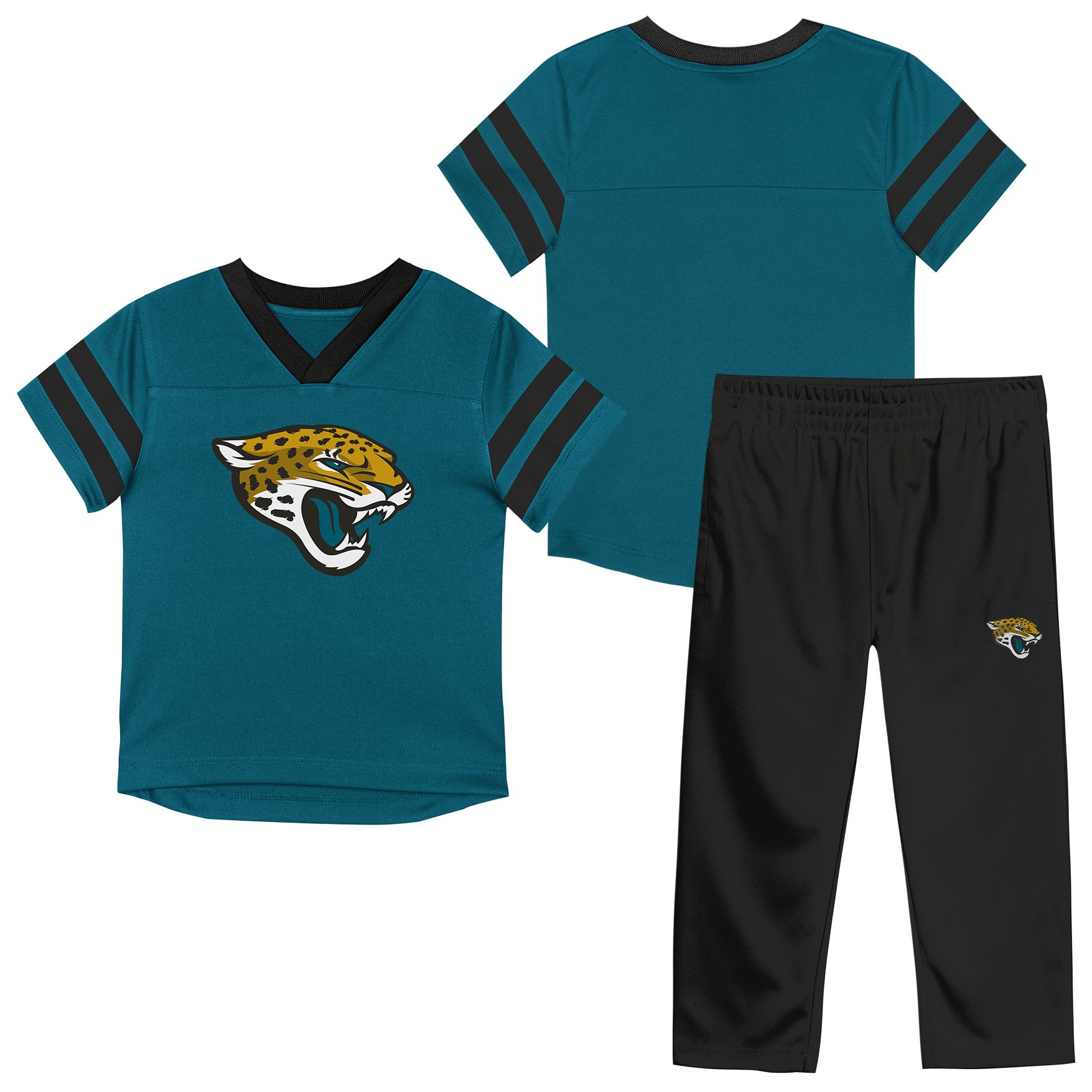 NFL Team Apparel Toddler Jacksonville Jaguars Red Zone Set