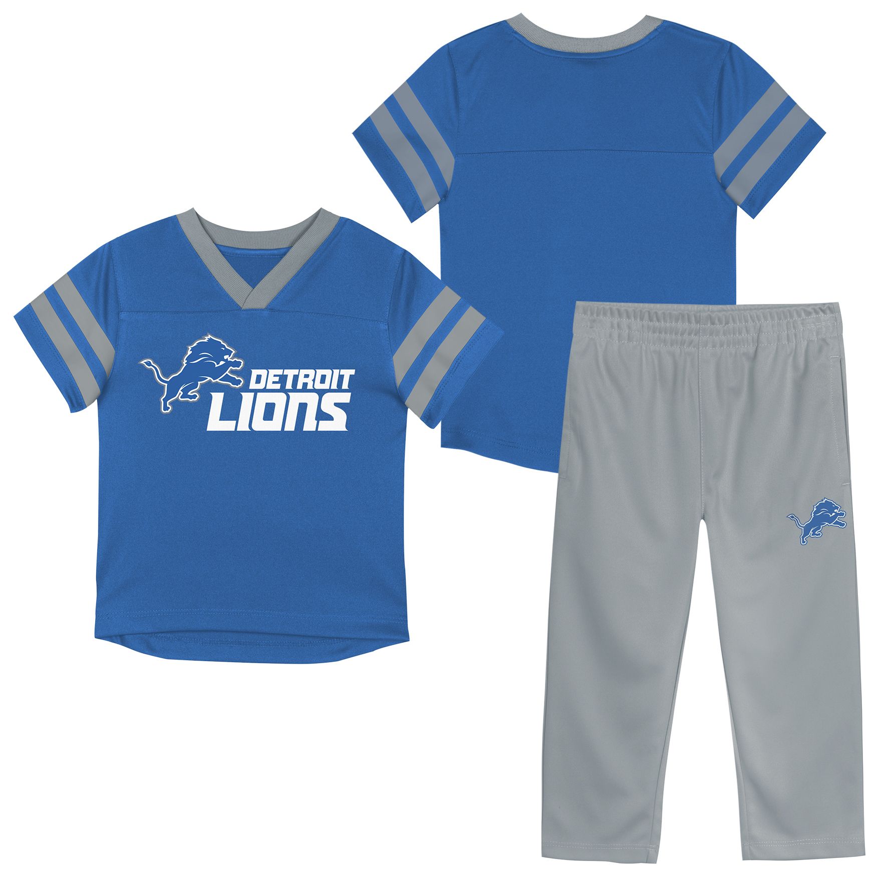 NFL Team Apparel Toddler Detroit Lions Red Zone Set