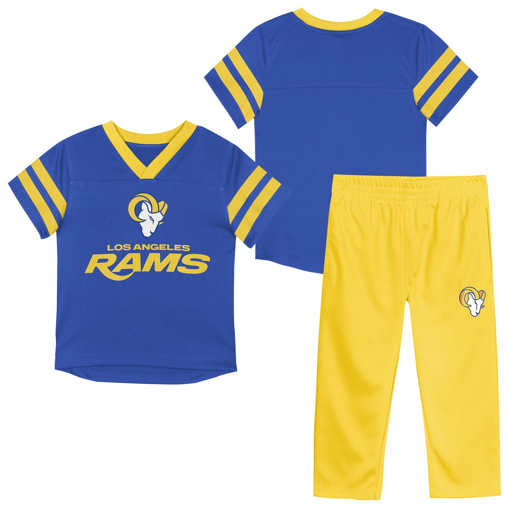 NFL Team Apparel Toddler Los Angeles Rams Red Zone Set