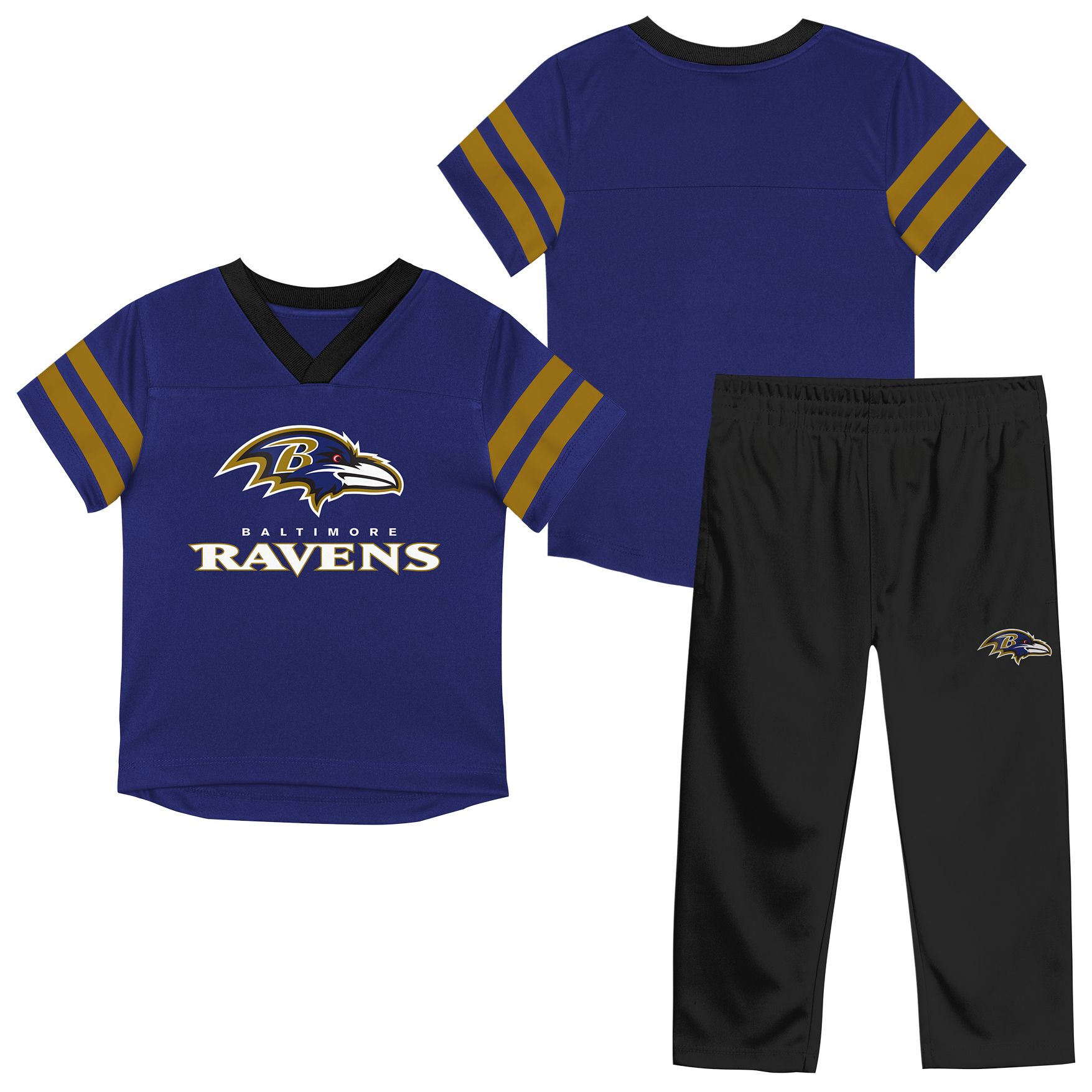 NFL Team Apparel Toddler Baltimore Ravens Red Zone Set
