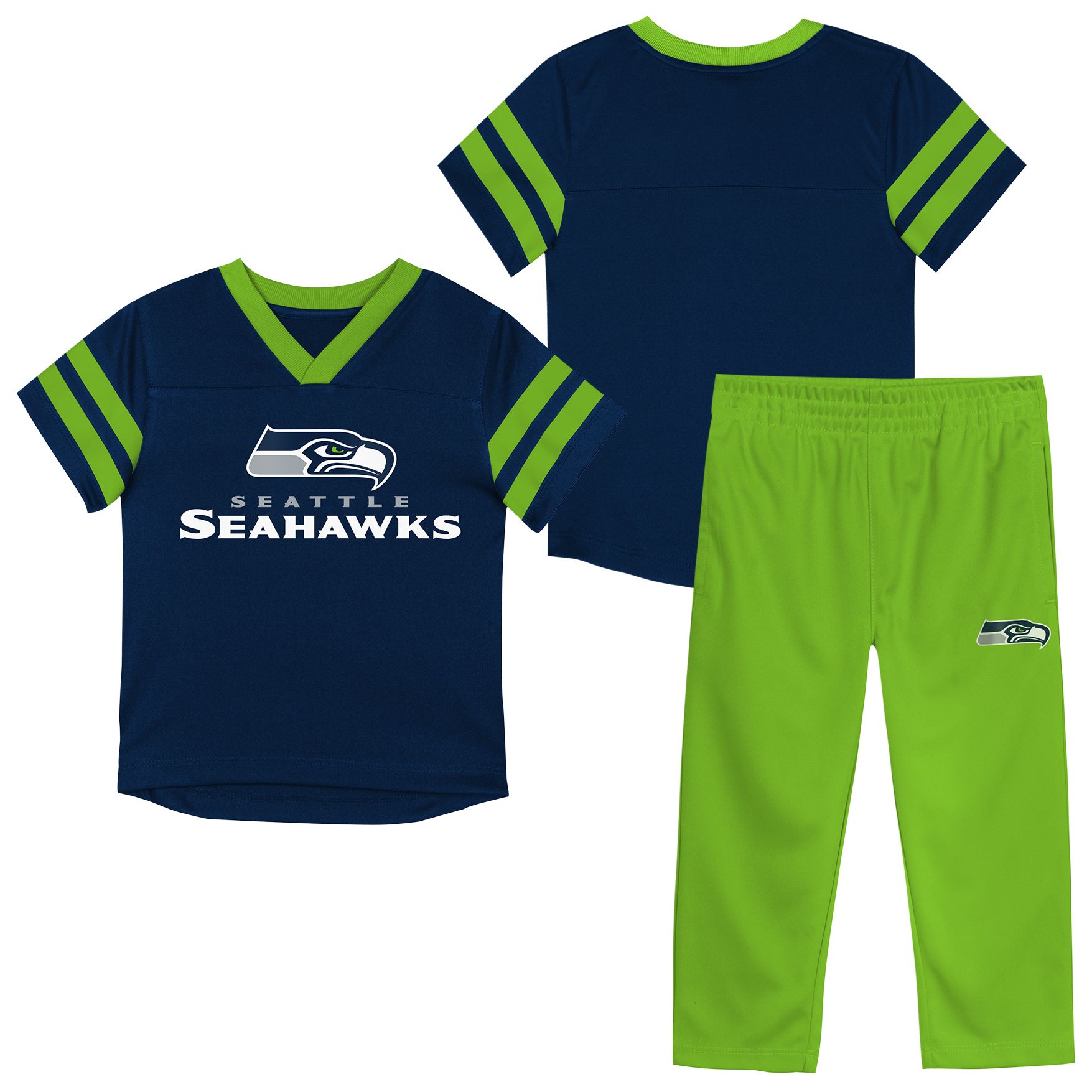 NFL Team Apparel Toddler Seattle Seahawks Red Zone Set