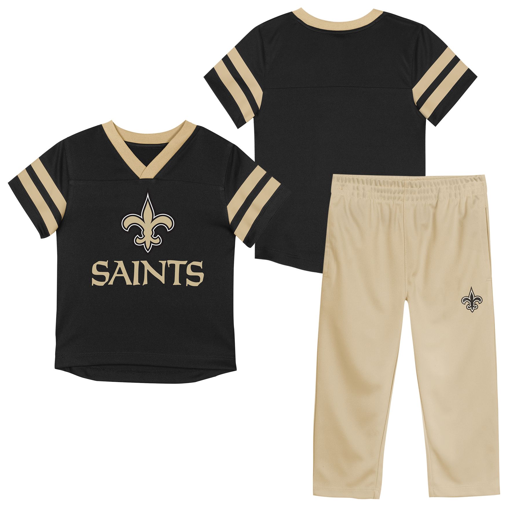 NFL Team Apparel Toddler New Orleans Saints Red Zone Set