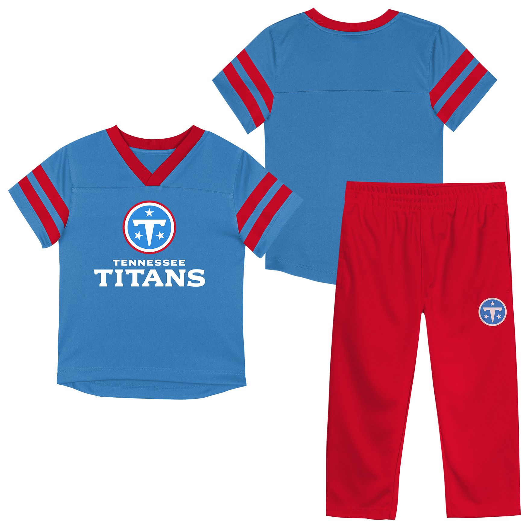 NFL Team Apparel Toddler Tennessee Titans Red Zone Set