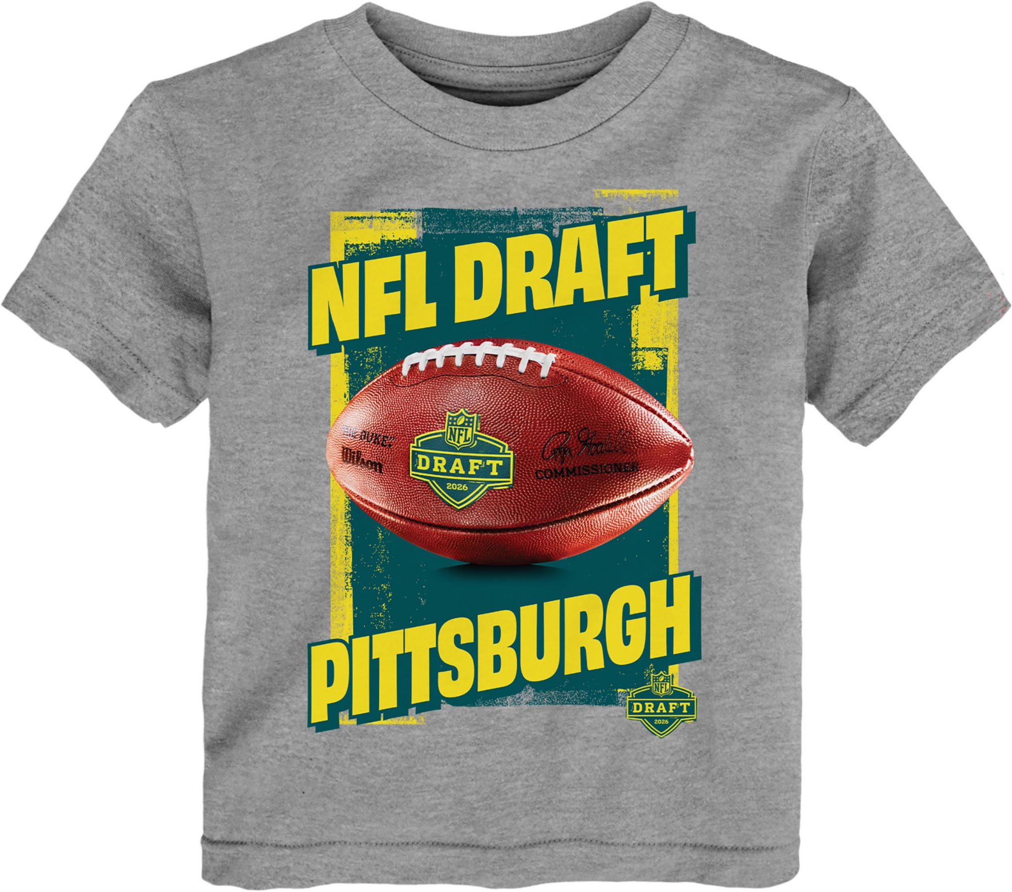 NFL Team Apparel Toddler NFL Draft 2026 Football T-Shirt