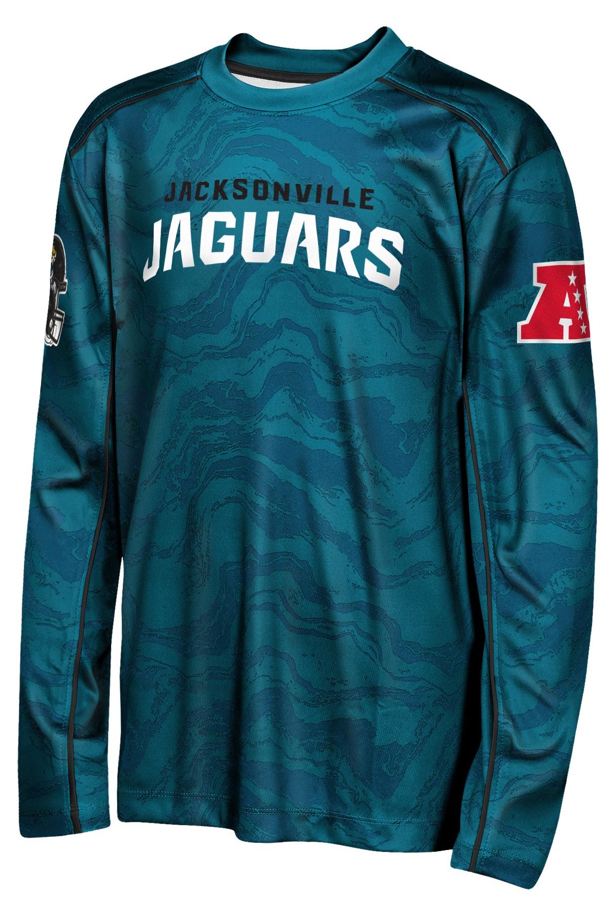 NFL Team Apparel Youth Jacksonville Jaguars Tailgate Long Sleeve Shirt