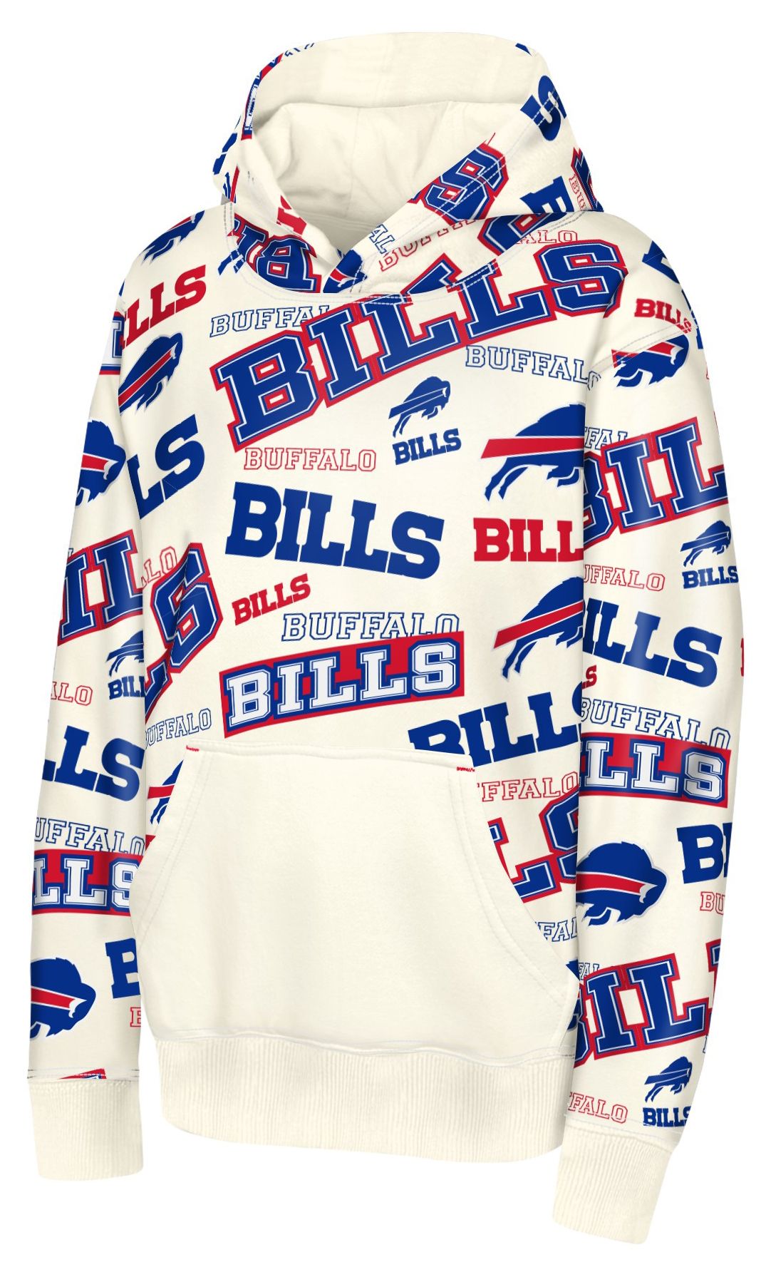 NFL Team Apparel Youth Buffalo Bills Shake and Bake Hoodie