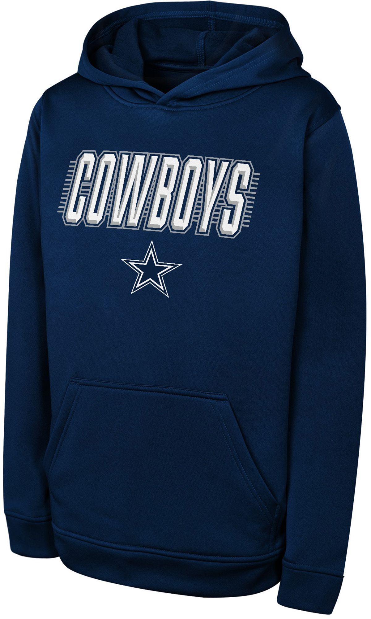 NFL Team Apparel Youth Dallas Cowboys Sack Party Hoodie