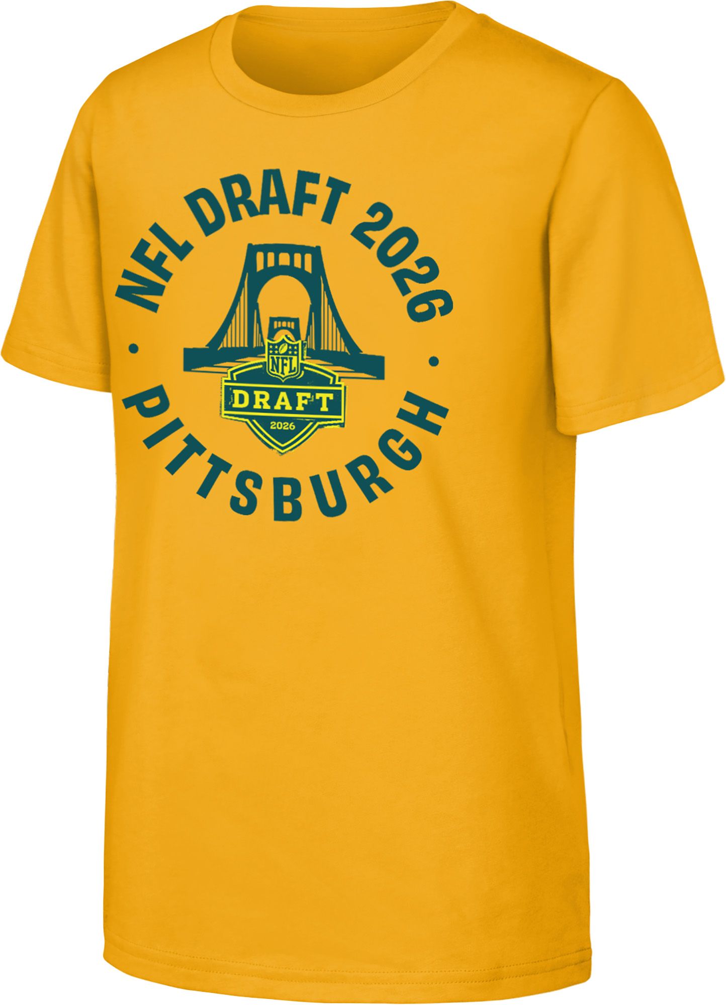 NFL Team Apparel Youth NFL Draft 2026 Bridge T-Shirt