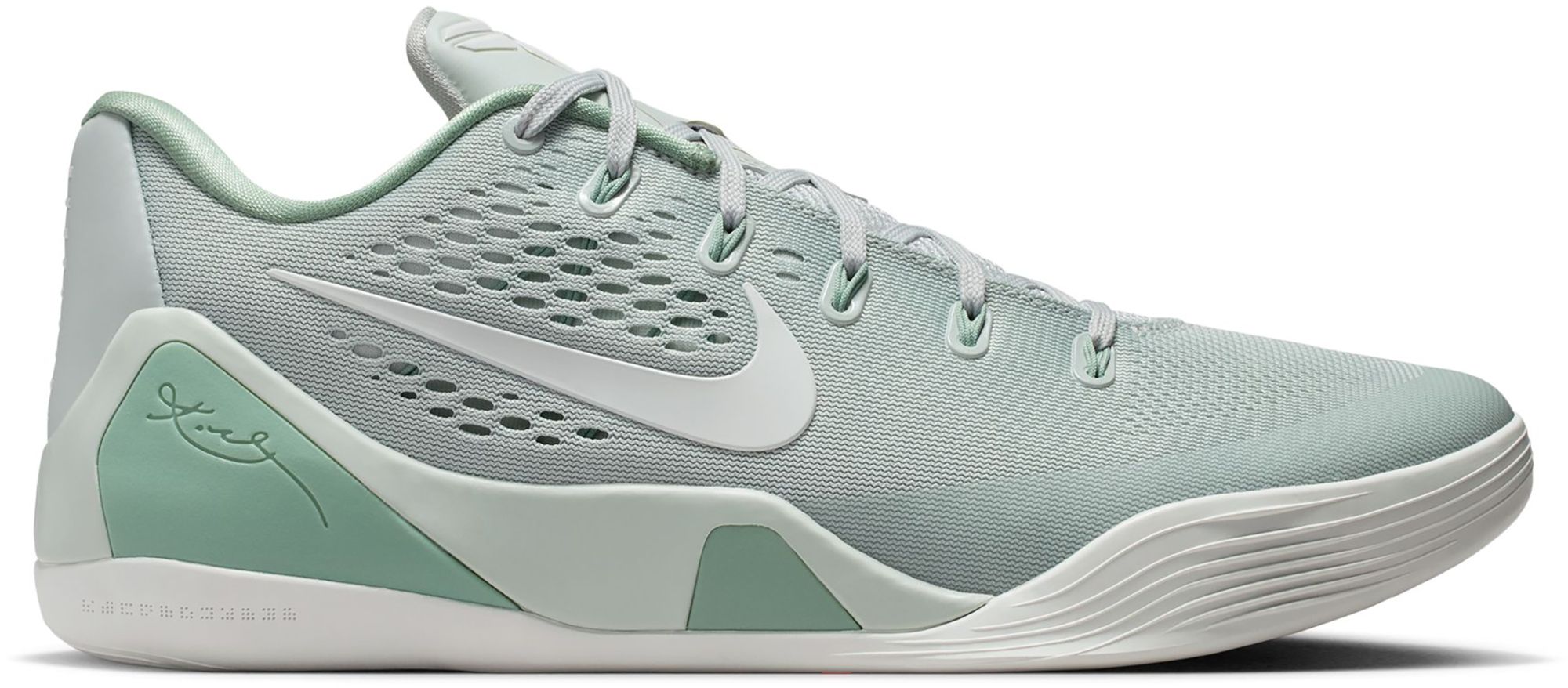 Nike Kobe 9 Elite Low Protro 'Silver' Basketball Shoes