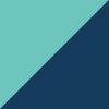 Hyper Turq/Hyper Orange-Star Blue