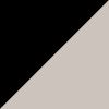 Black/Metallic Silver-Pale Ivory