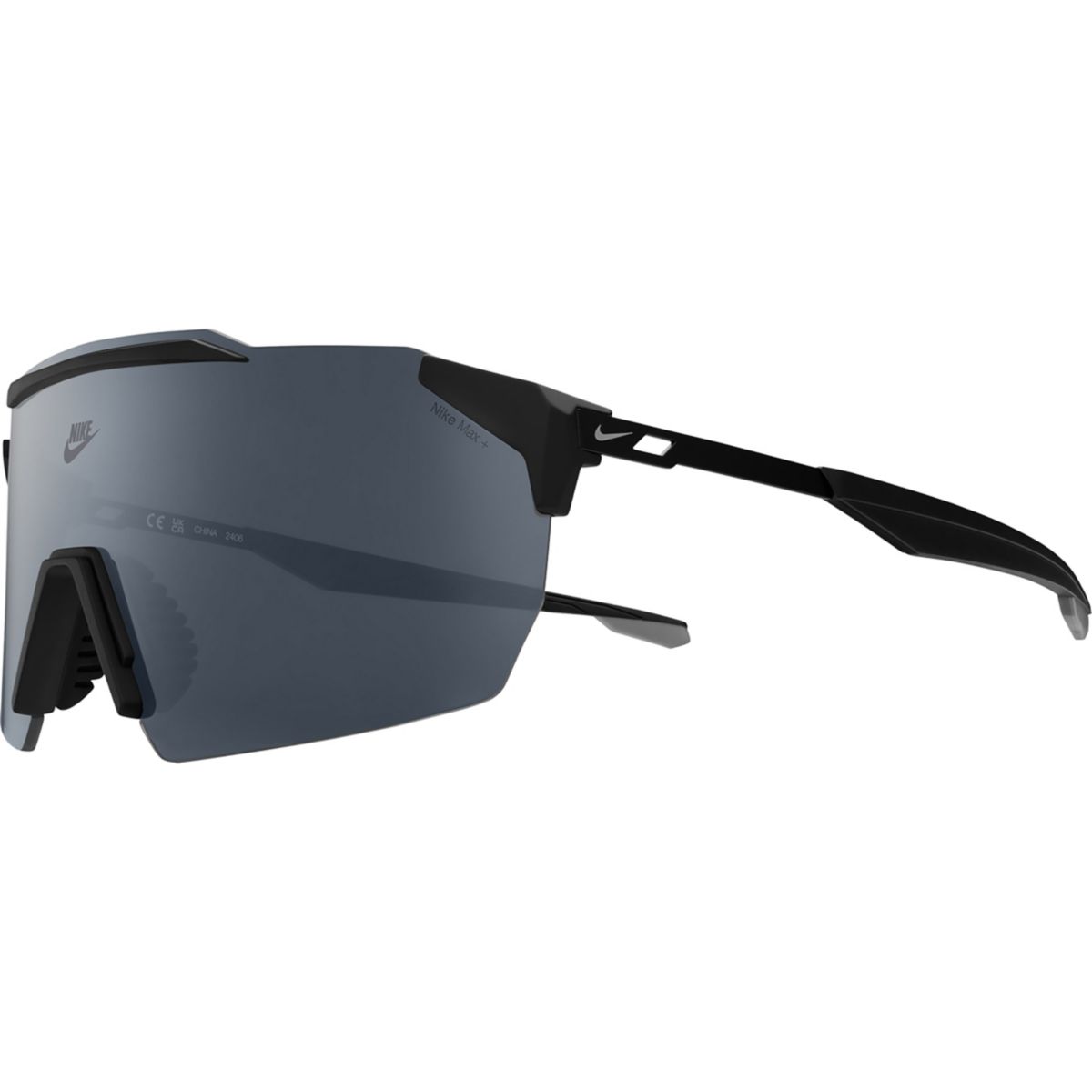 NWT Nike BRAZEN-FURY-MI-DC3294-021 Matte Dark Shield 60mm Sunglasses Nike Brazen Fury Sunglasses | Dick main image 4